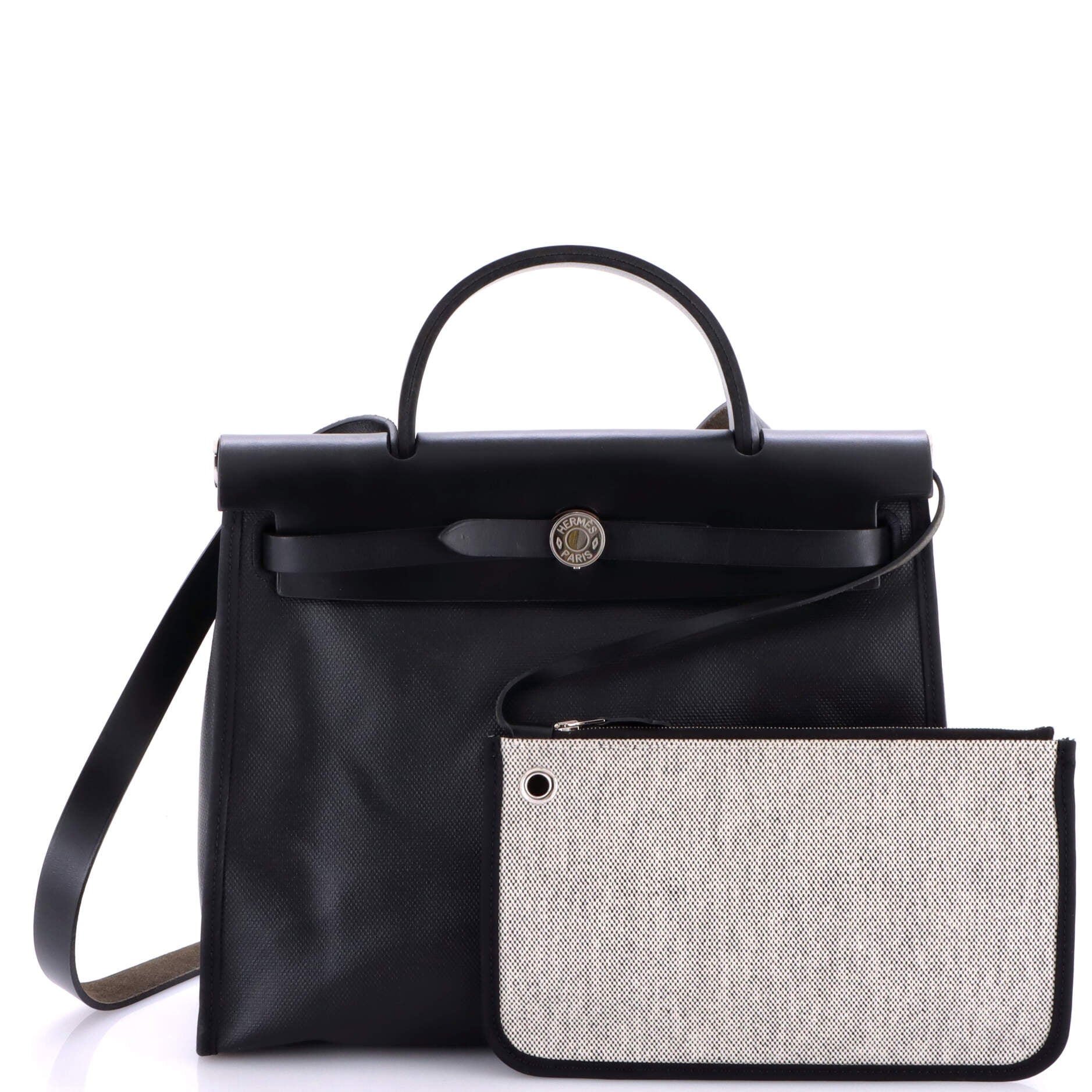 Herbag Zip Berline Vache Canvas and Leather 31