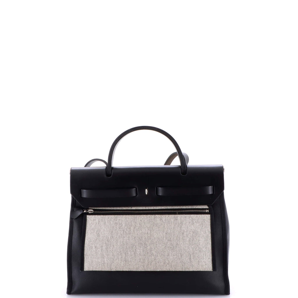 Herbag Zip Berline Vache Canvas and Leather 31