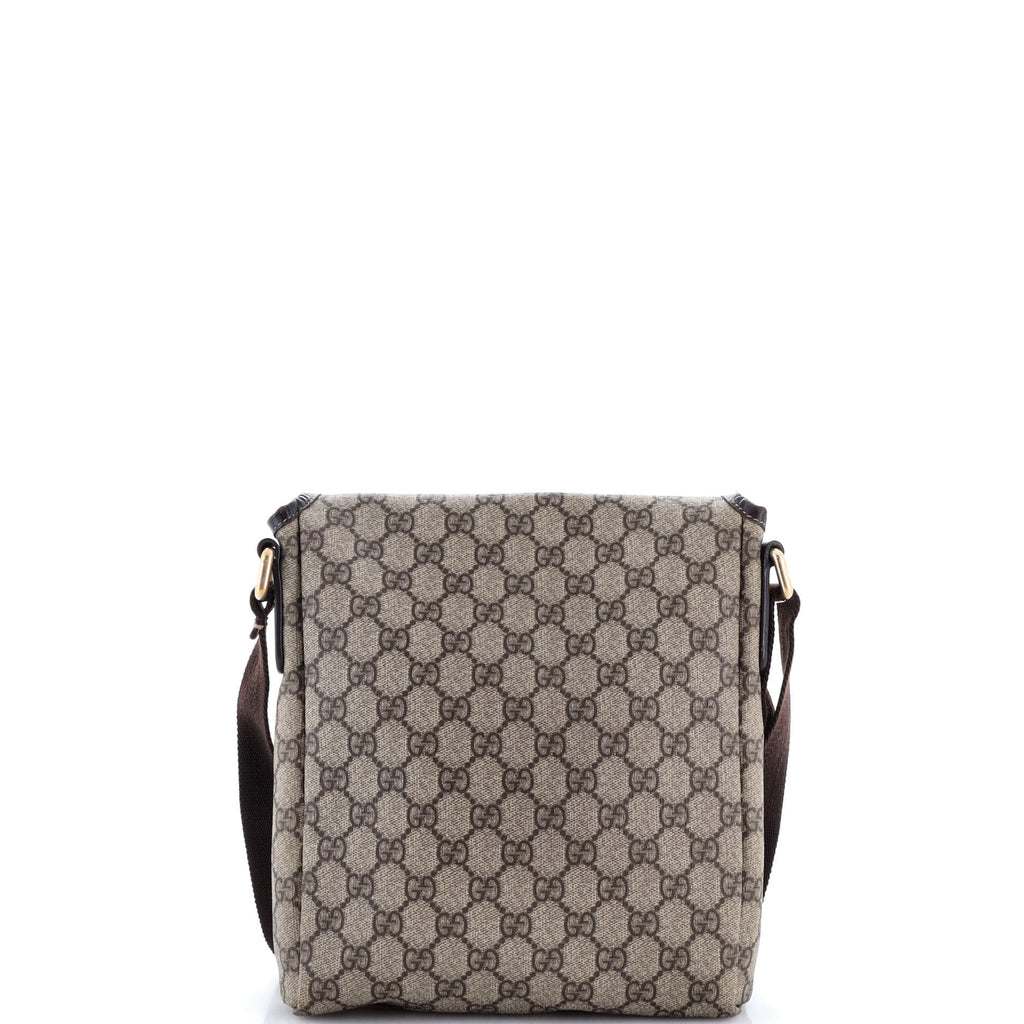 Flap Messenger GG Coated Canvas Small