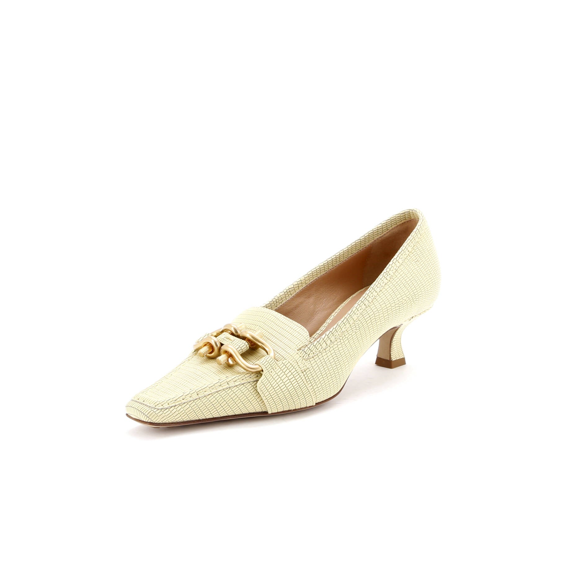 Women's Madame Pumps Embossed Leather