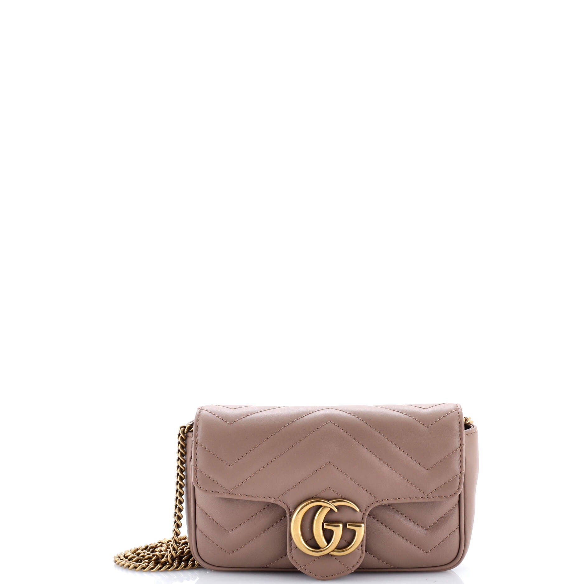 GG Marmont Flap Bag Matelasse Leather Mini