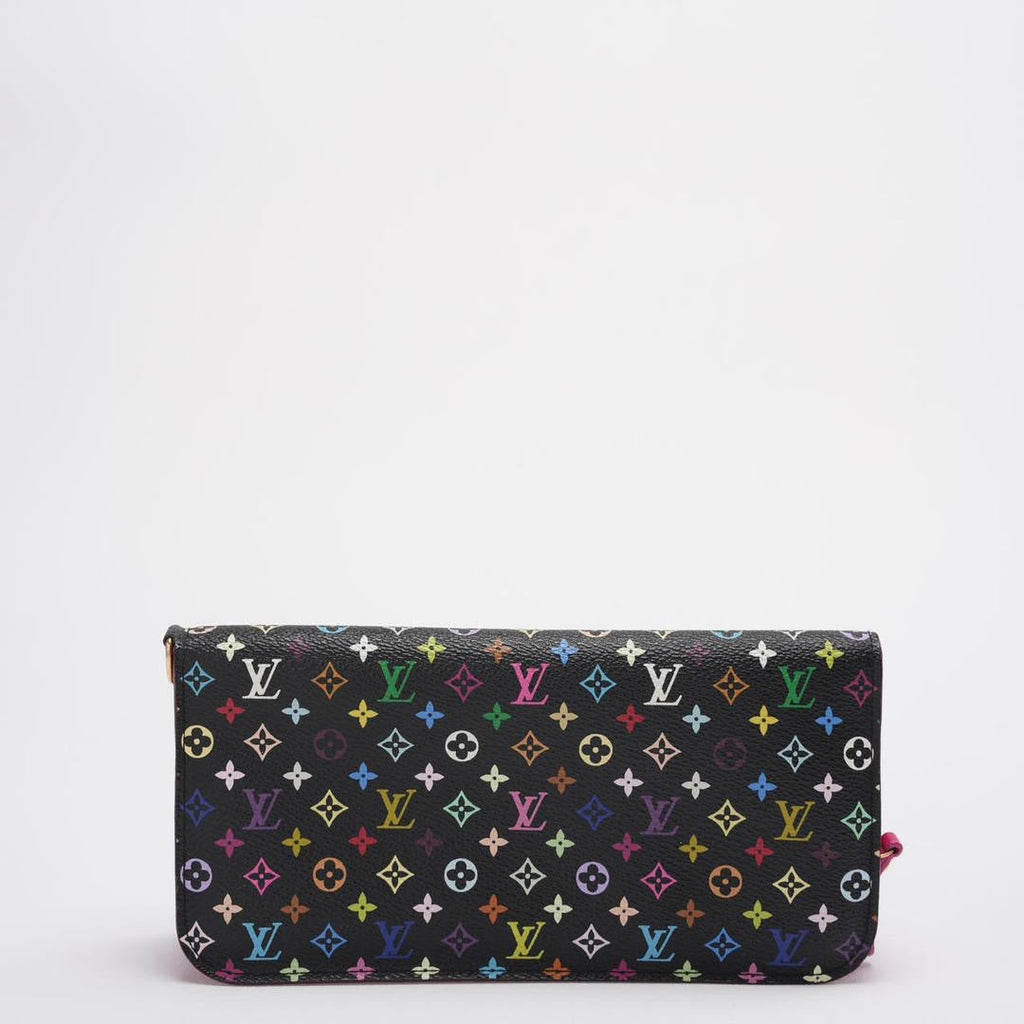 Louis Vuitton Black Monogram Insolite Wallet Multicolor