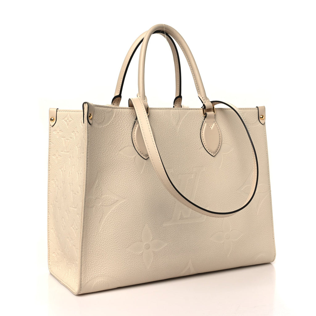 Empreinte Monogram Giant Onthego MM Creme