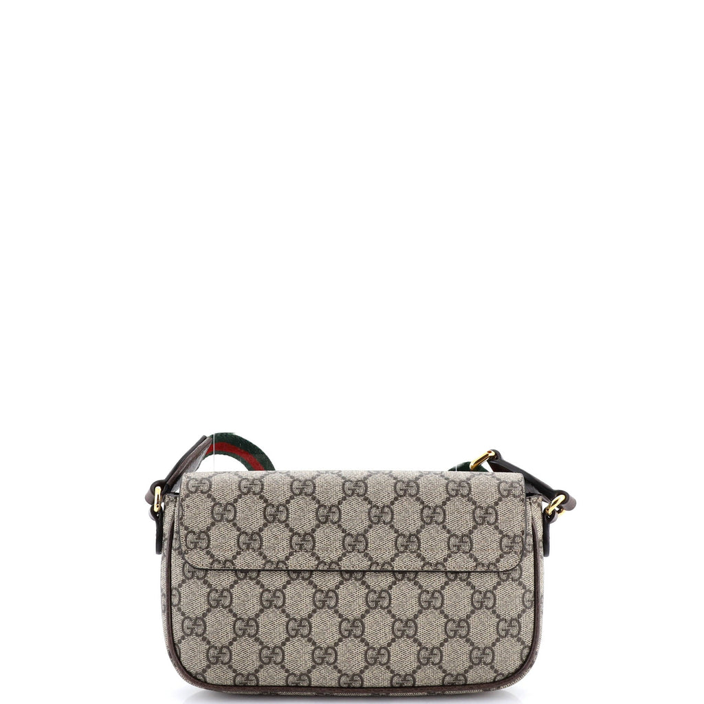 Ophidia Envelope Flap Shoulder Bag GG Coated Canvas Mini