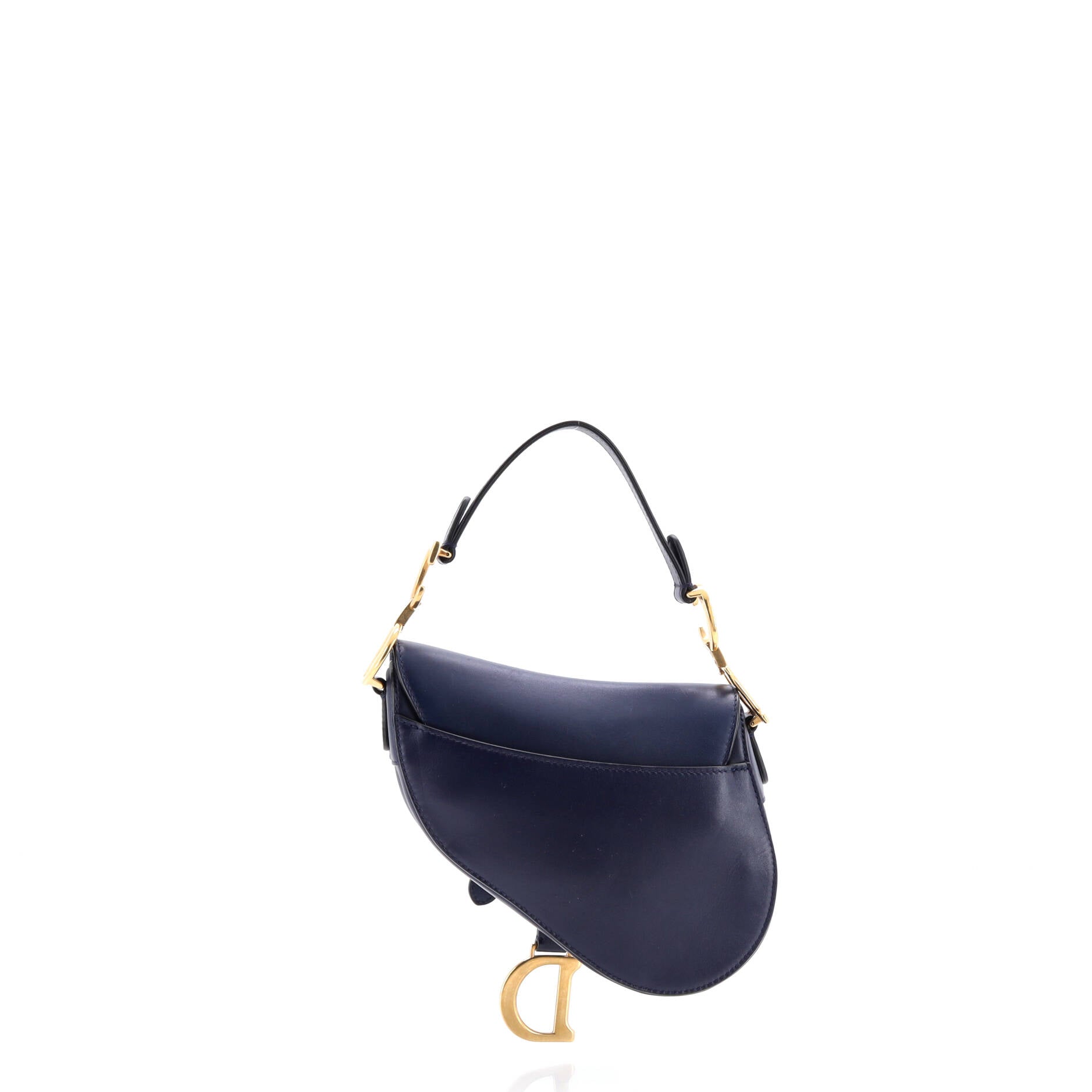 Saddle Handbag Leather Mini