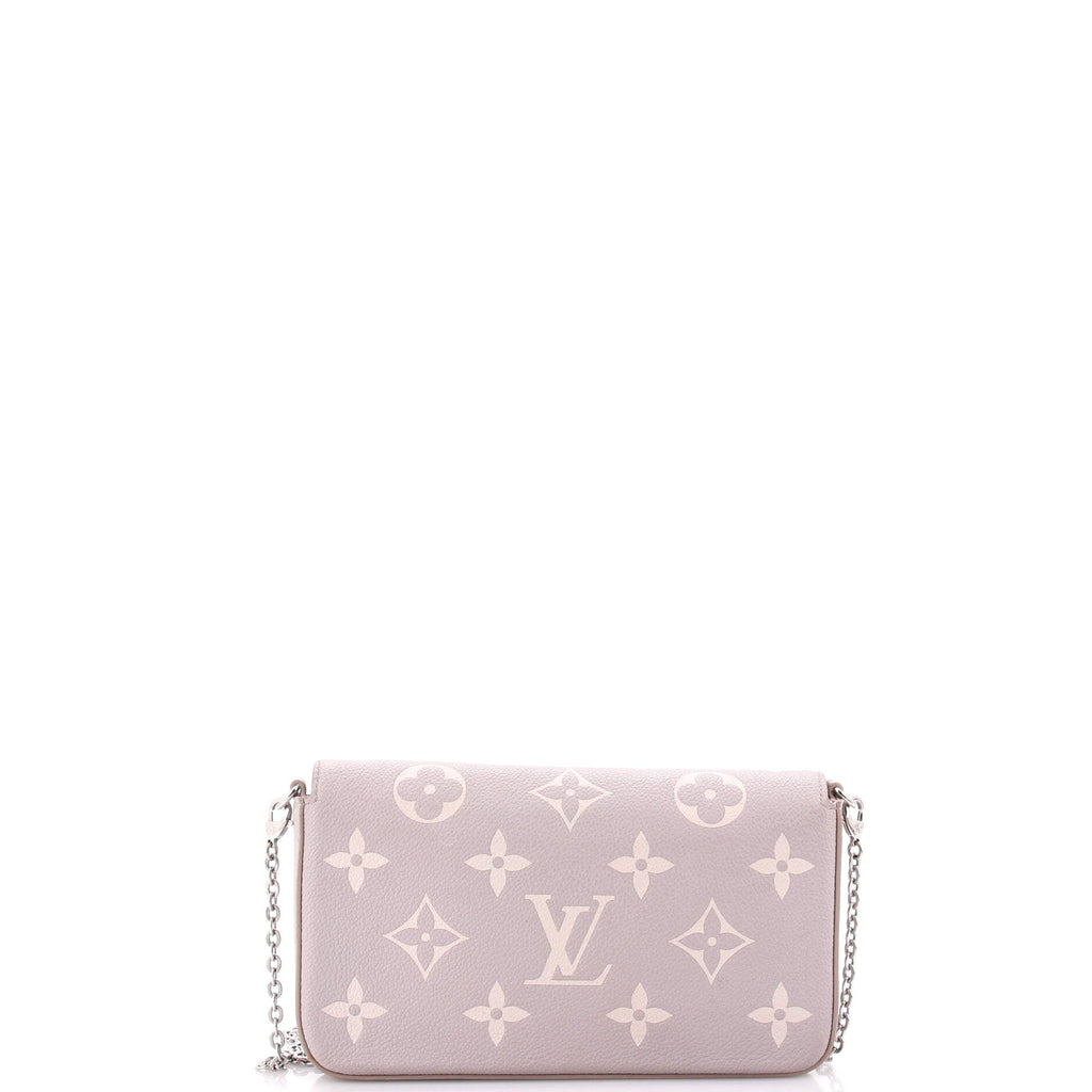 Felicie Pochette Bicolor Monogram Empreinte Giant