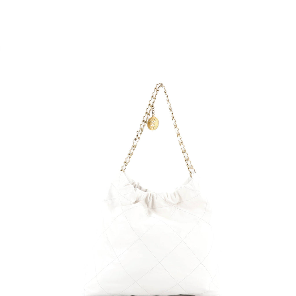 22 Chain Hobo Quilted Calfskin Medium