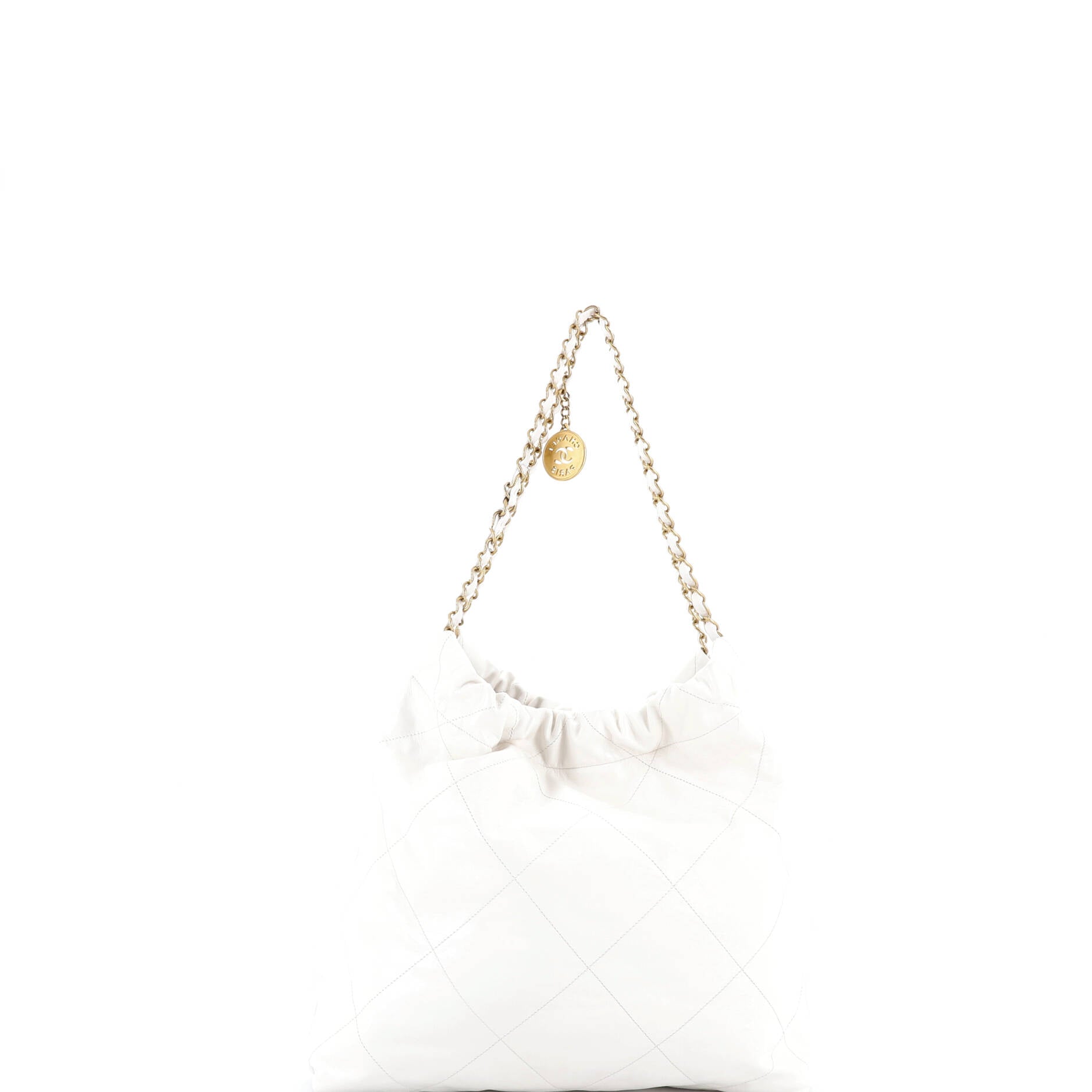 22 Chain Hobo Quilted Calfskin Medium