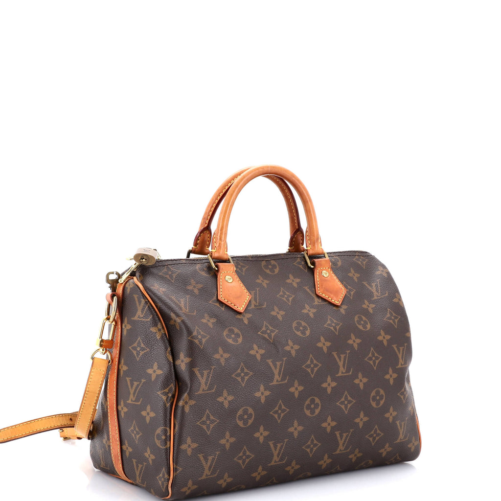 Speedy Bandouliere Bag Monogram Canvas 30