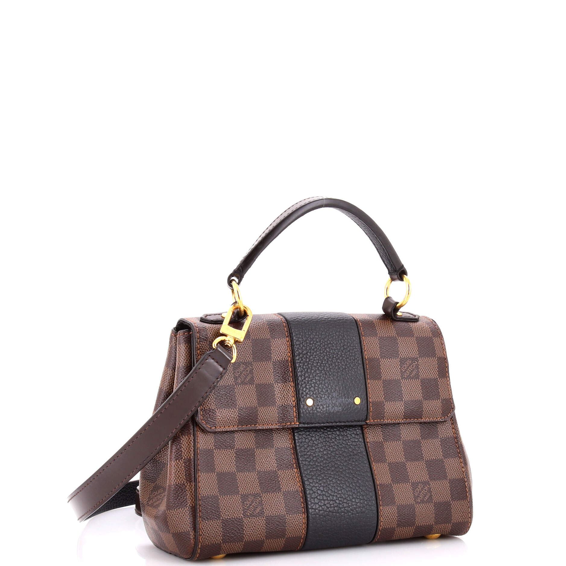 Bond Street Handbag Damier with Leather BB