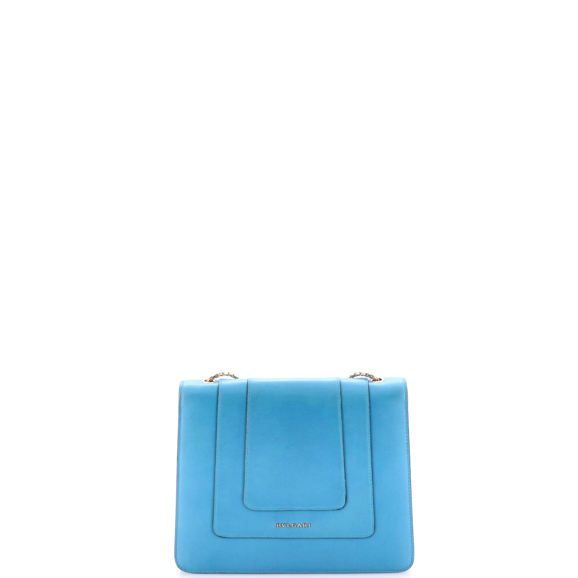 Serpenti Forever Square Shoulder Bag Leather Medium