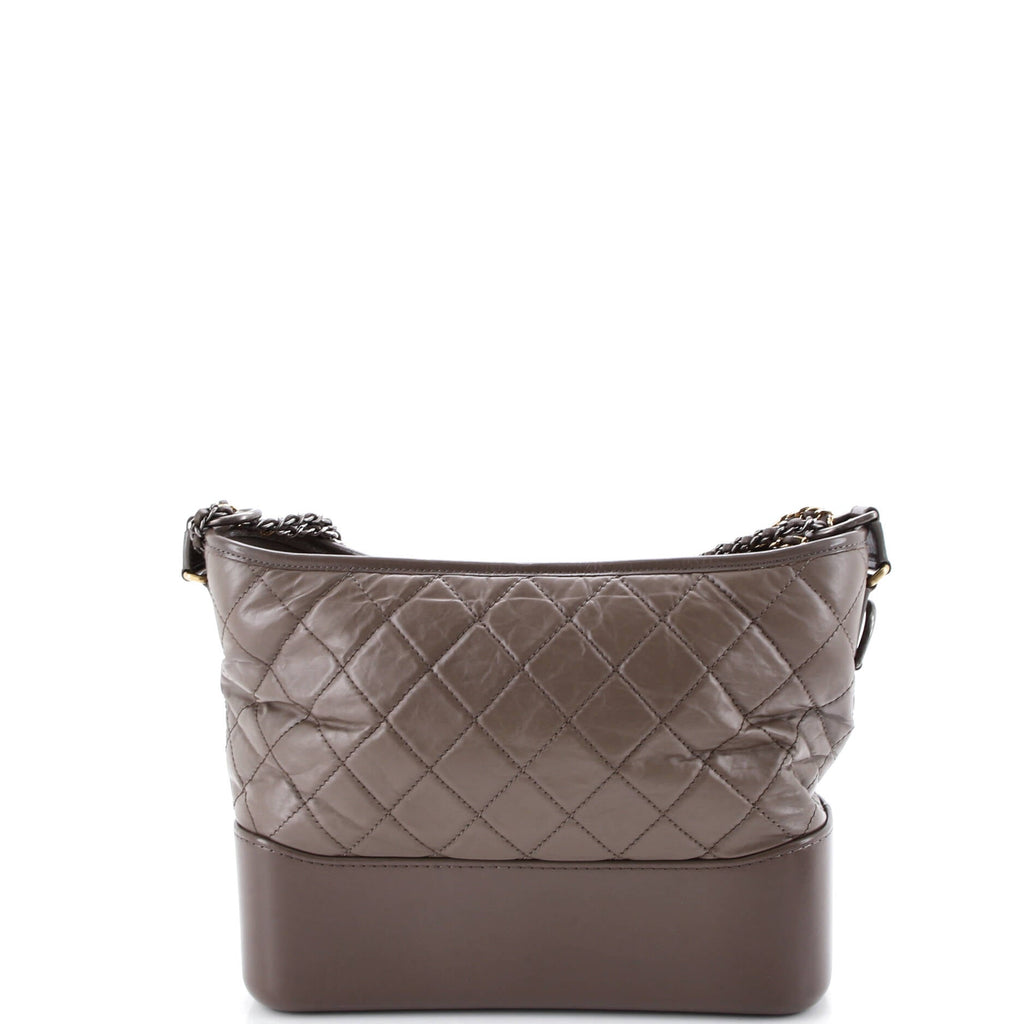 Gabrielle Hobo Quilted Aged Calfskin Medium