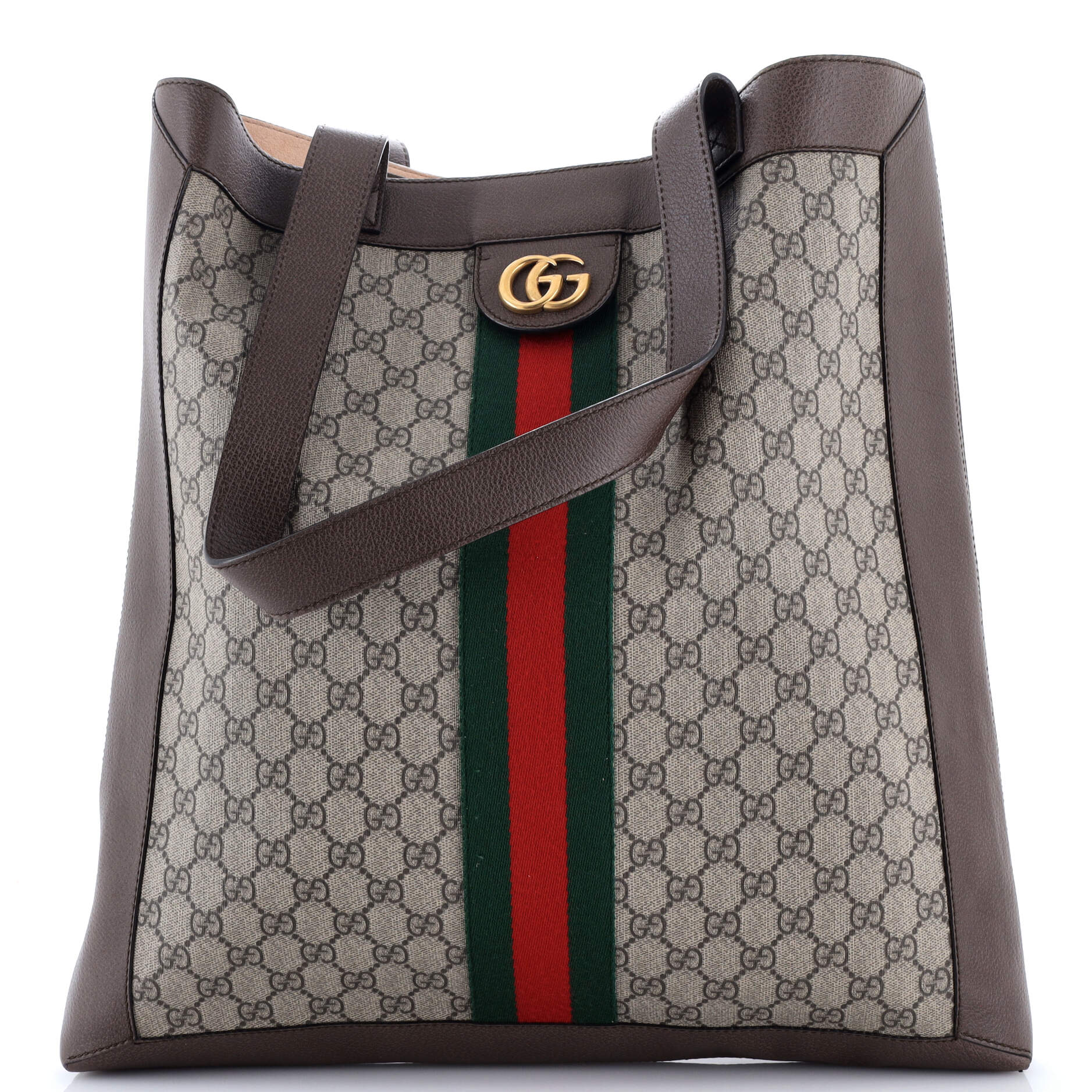 Ophidia Soft Open Tote GG Coated Canvas Large
