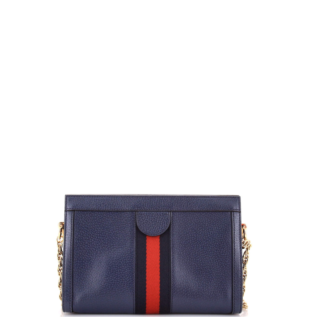 Ophidia Chain Shoulder Bag Leather Small