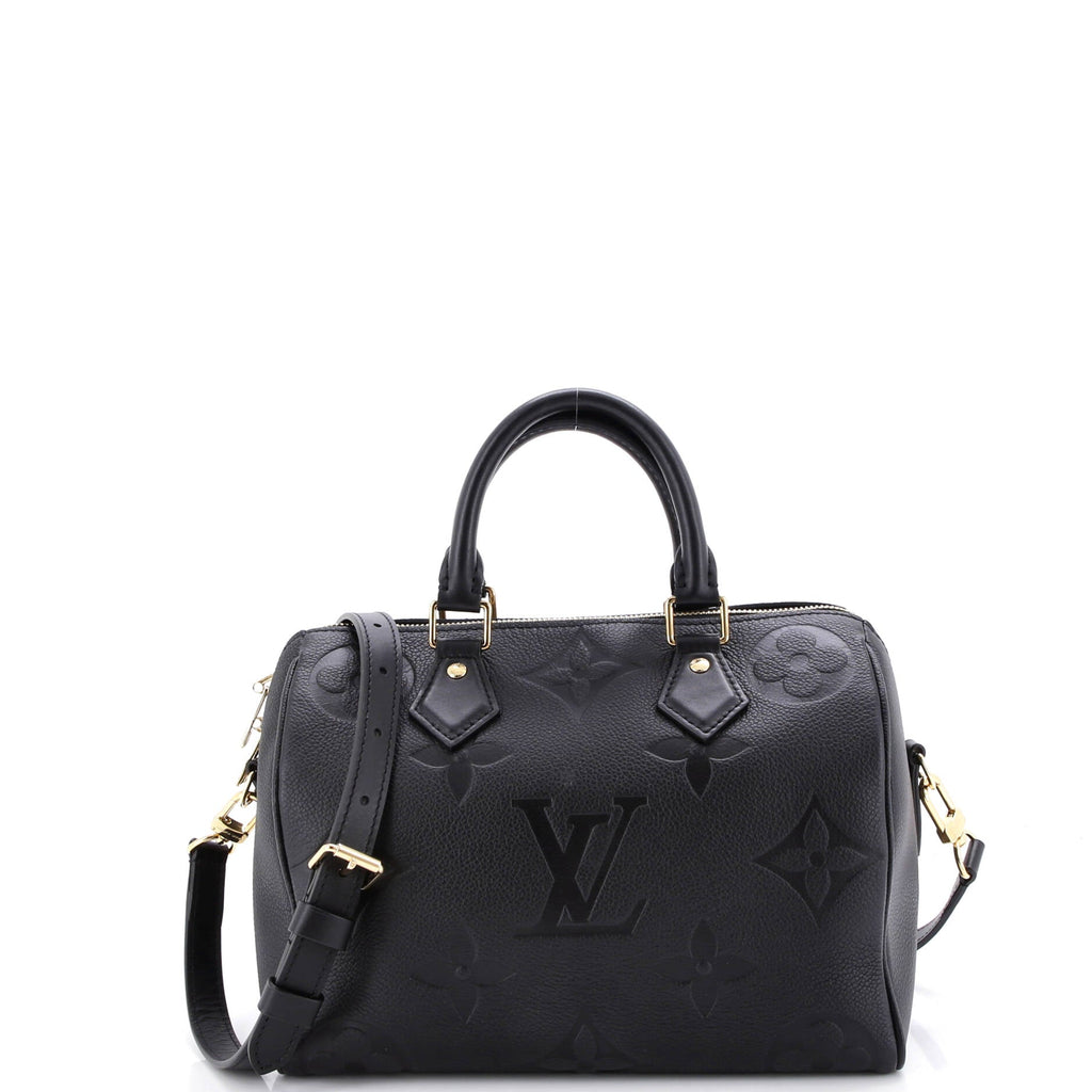 Speedy Bandouliere Bag Monogram Empreinte Giant 25