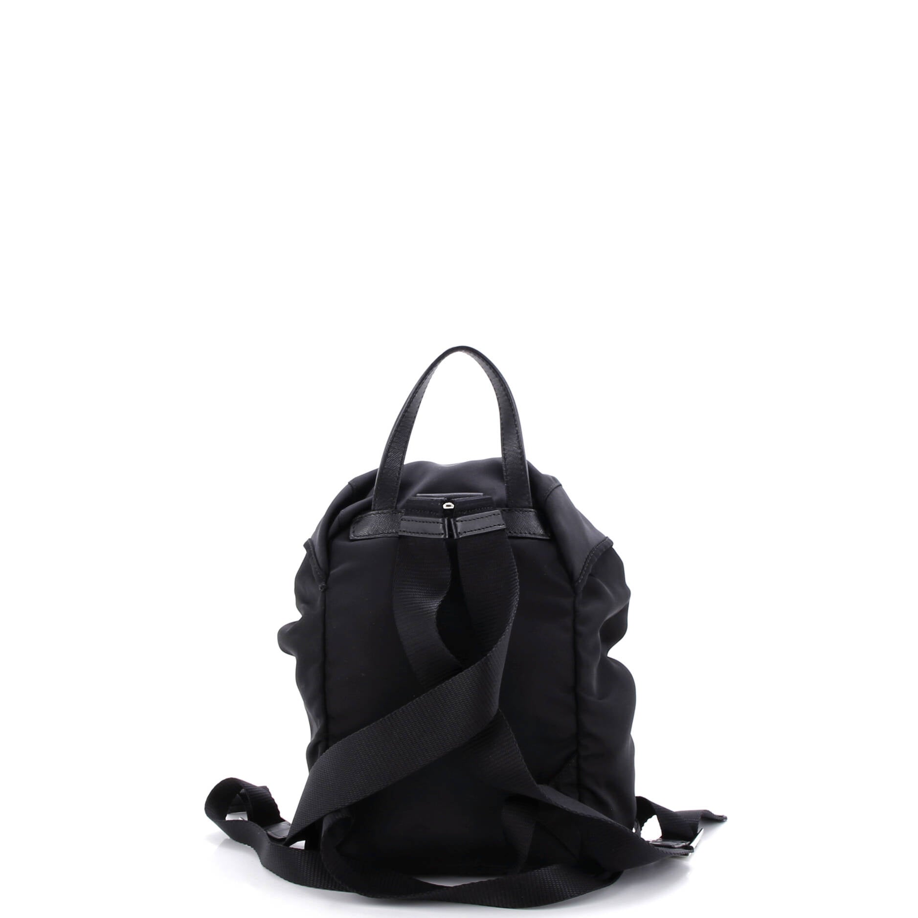 Single Buckle Pocket Backpack Tessuto Small