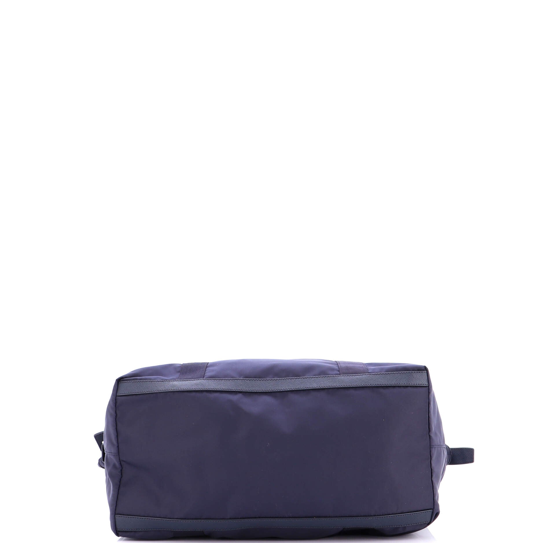 Weekend Duffle Bag Tessuto with Saffiano Leather Large