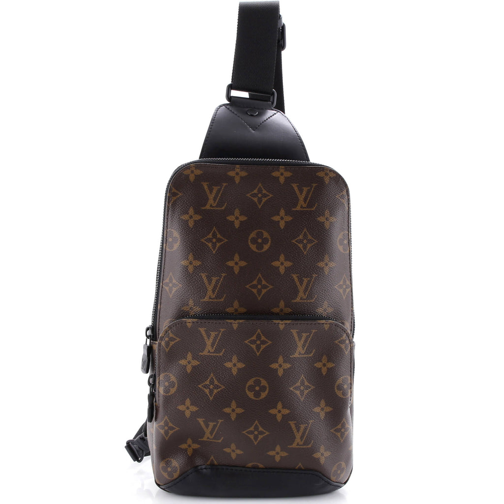 Avenue Sling Bag Macassar Monogram Canvas