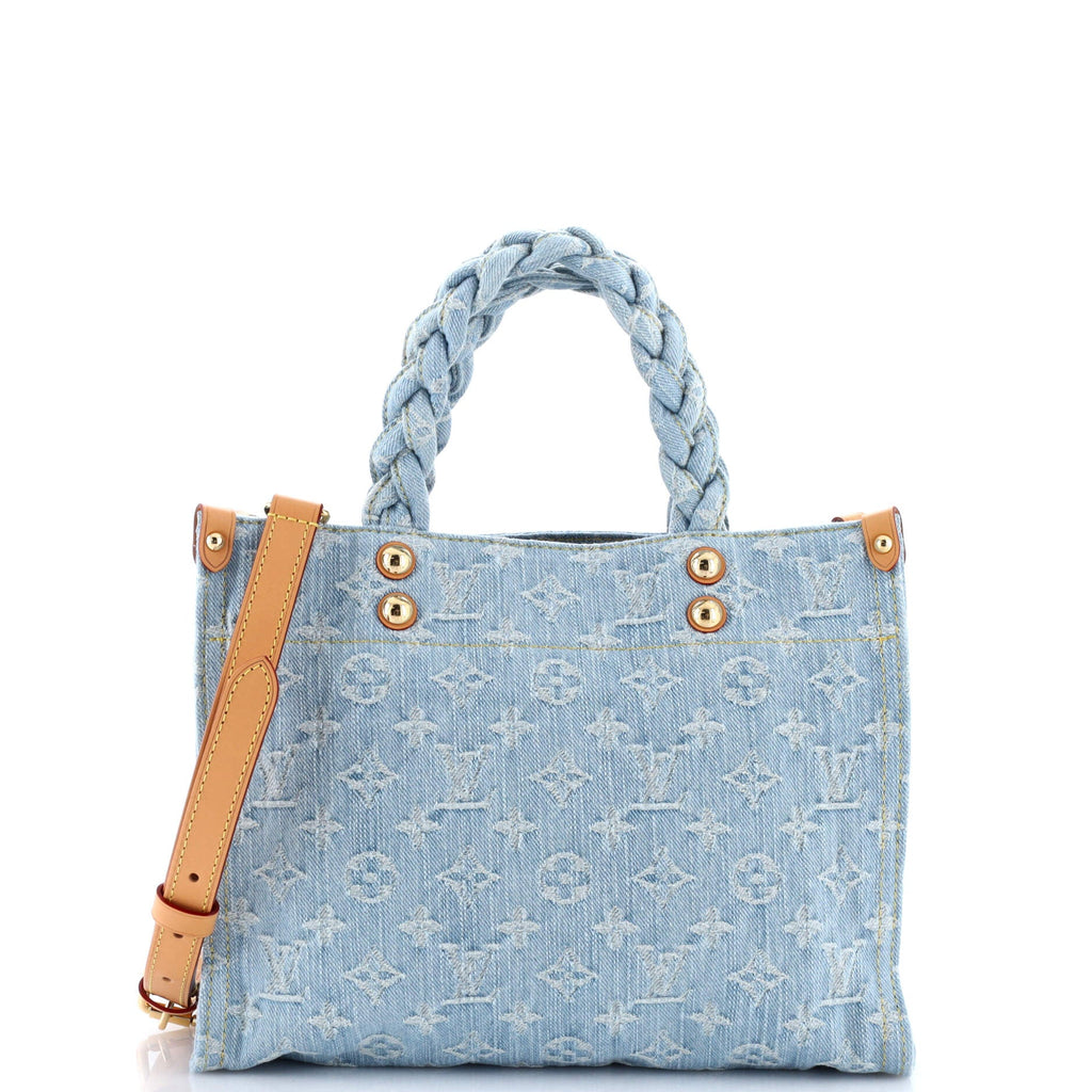 Let Go Tote Monogram Denim PM