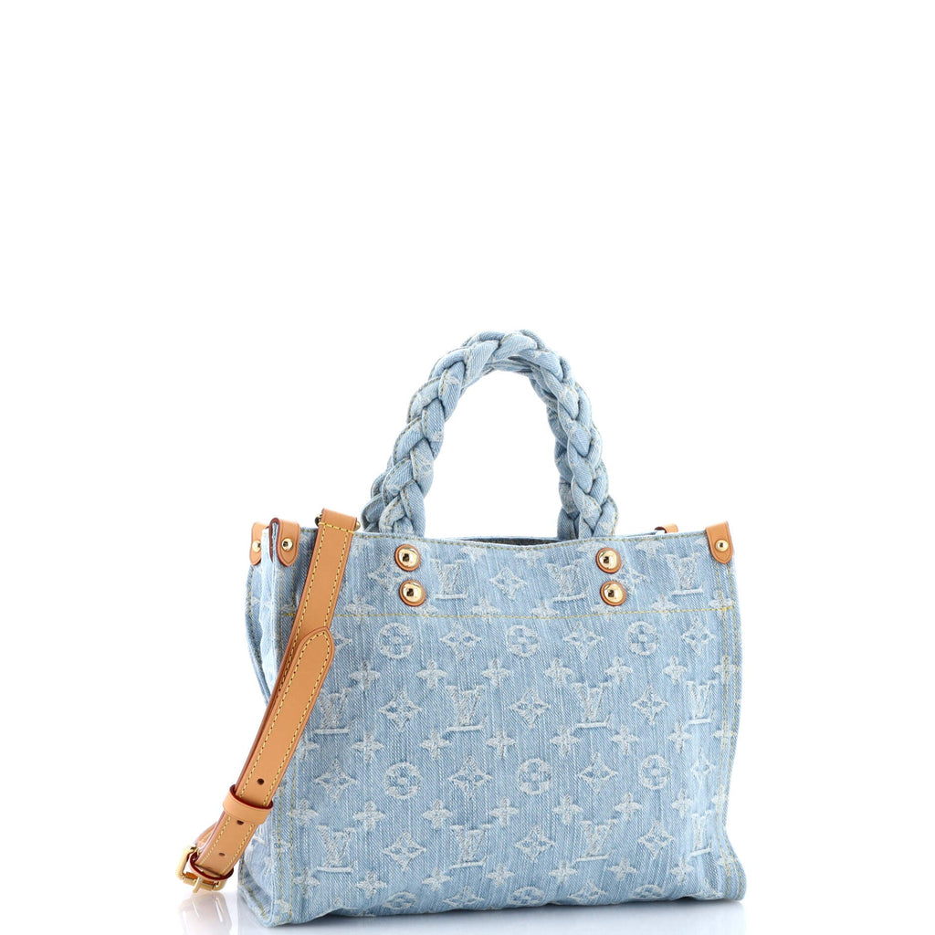 Let Go Tote Monogram Denim PM