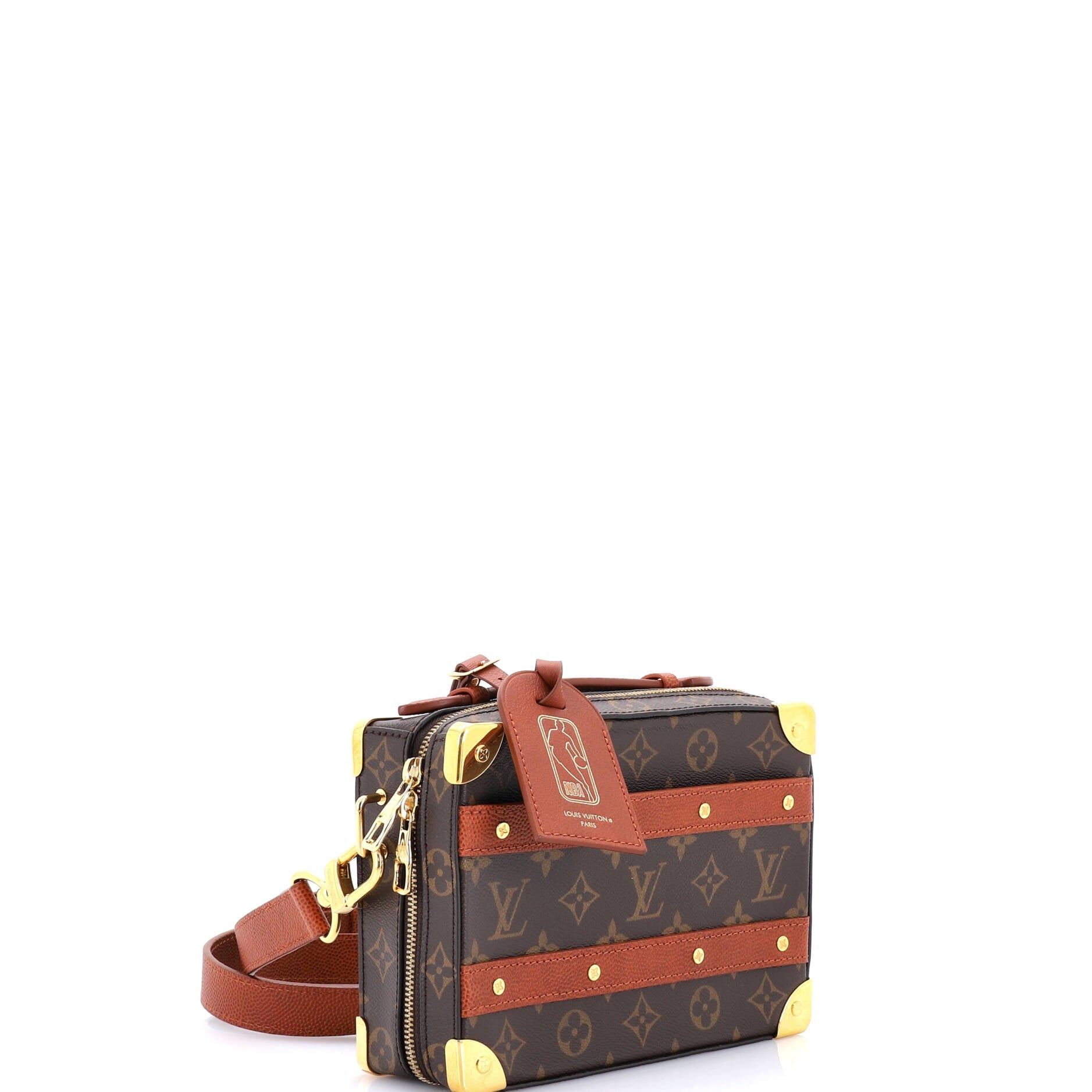 x NBA Handle Trunk Bag Monogram Canvas