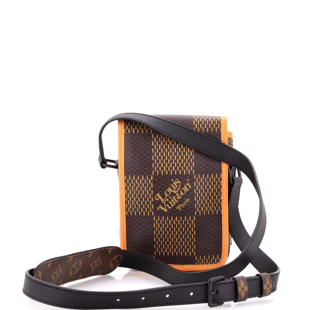 Nigo Amazone Messenger Bag Limited Edition Giant Damier and Monogram Canvas Nano