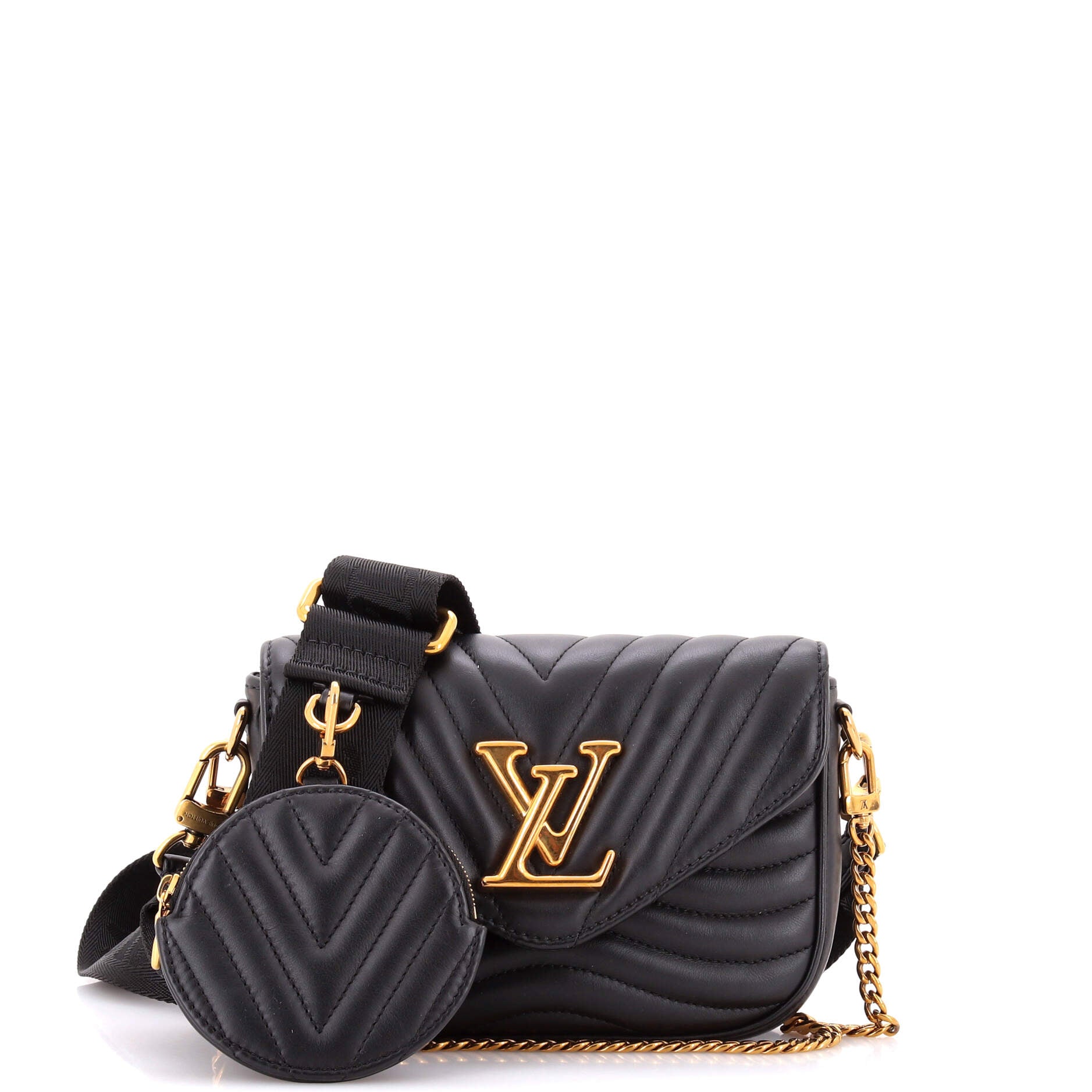 New Wave Multi Pochette Quilted Leather