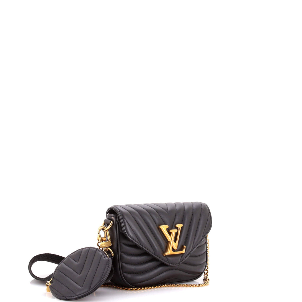 New Wave Multi Pochette Quilted Leather