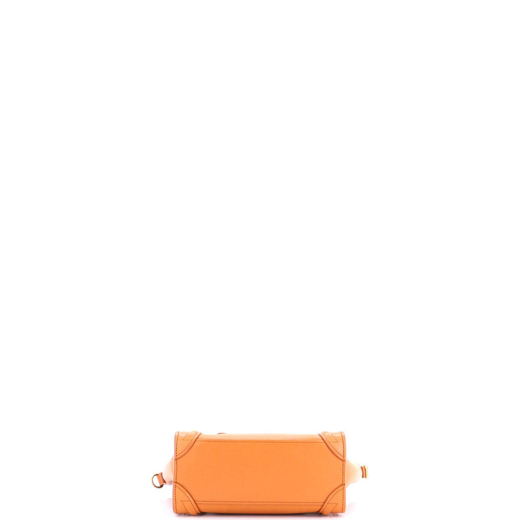 Luggage Bag Smooth Leather Nano