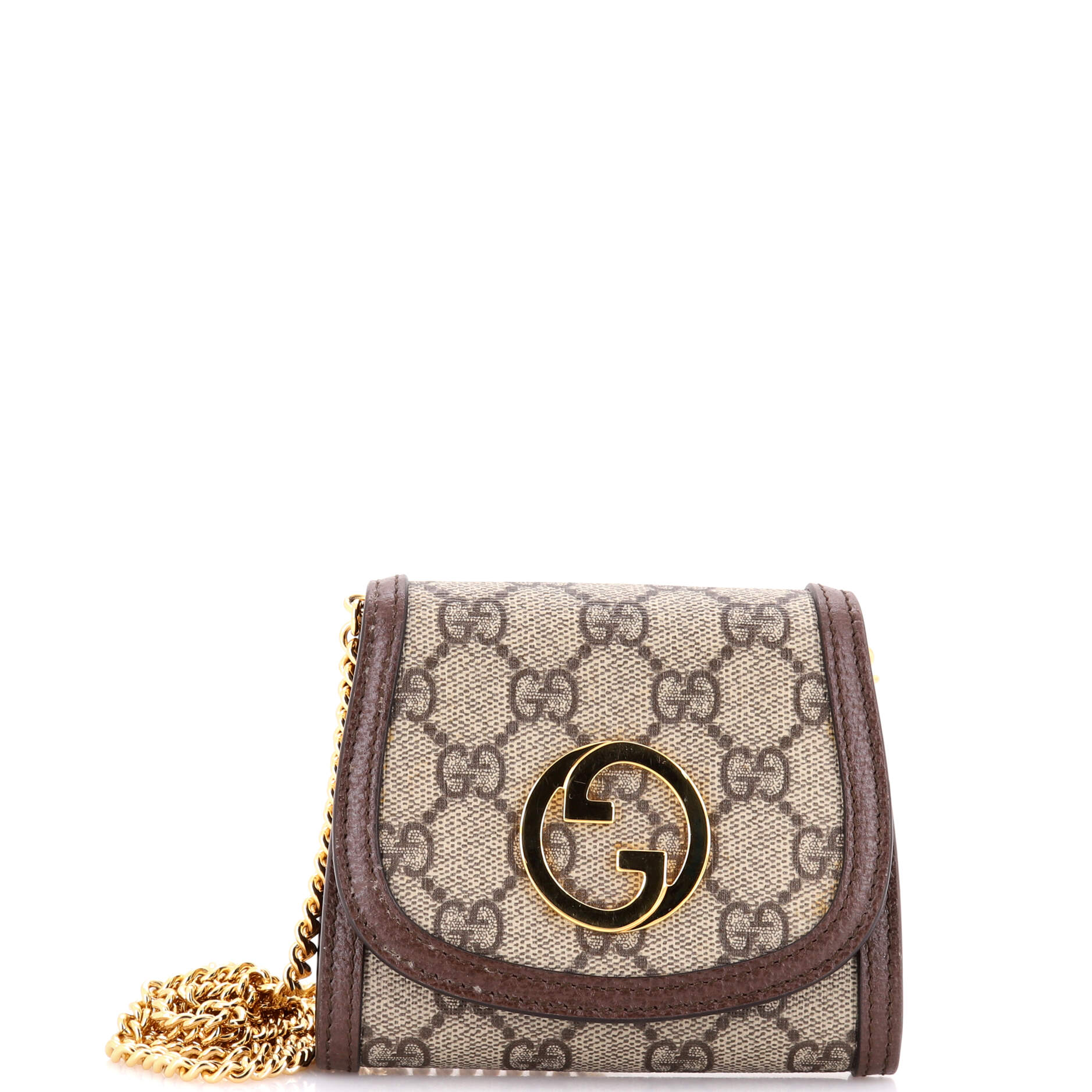 Blondie NM Wallet on Chain GG Coated Canvas Medium