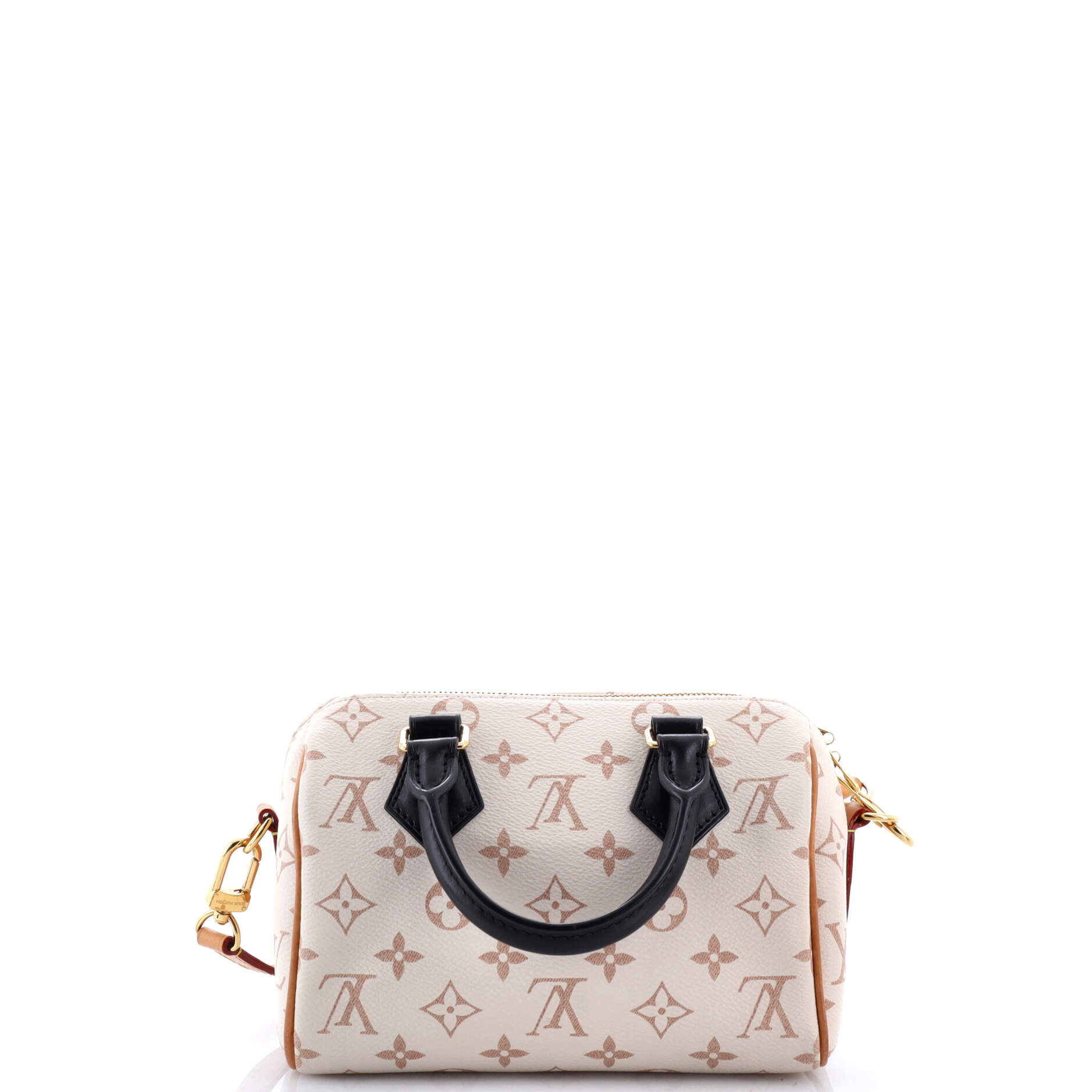 Speedy Bandouliere Bag Monogram Dune Canvas 20