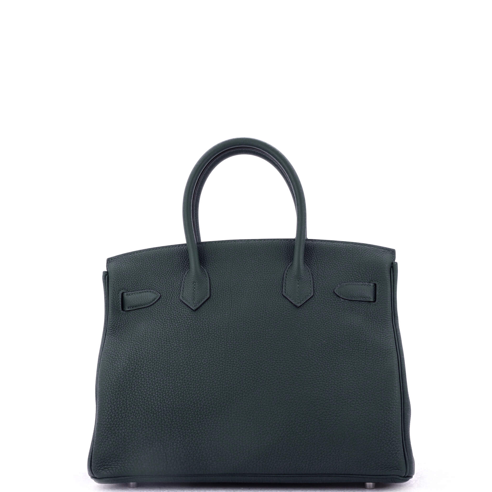 Birkin Handbag Vert Cypress Togo with Palladium Hardware 30