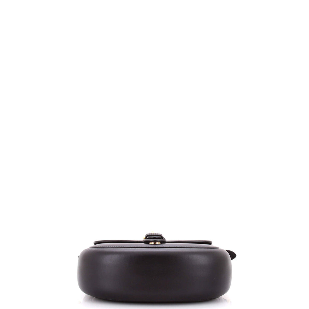 Charisma Flap Shoulder Bag Embossed Leather