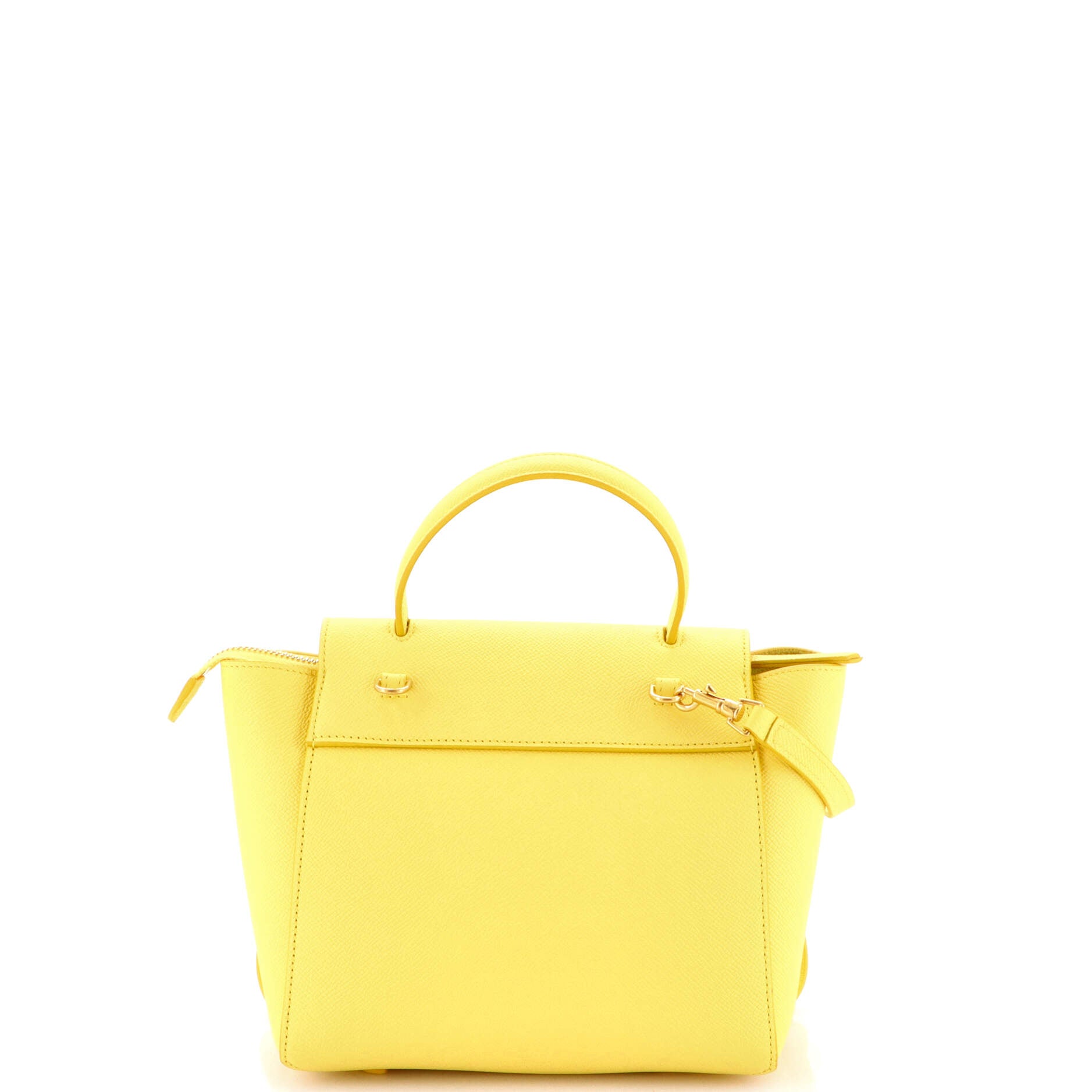 Belt Bag Textured Leather Nano