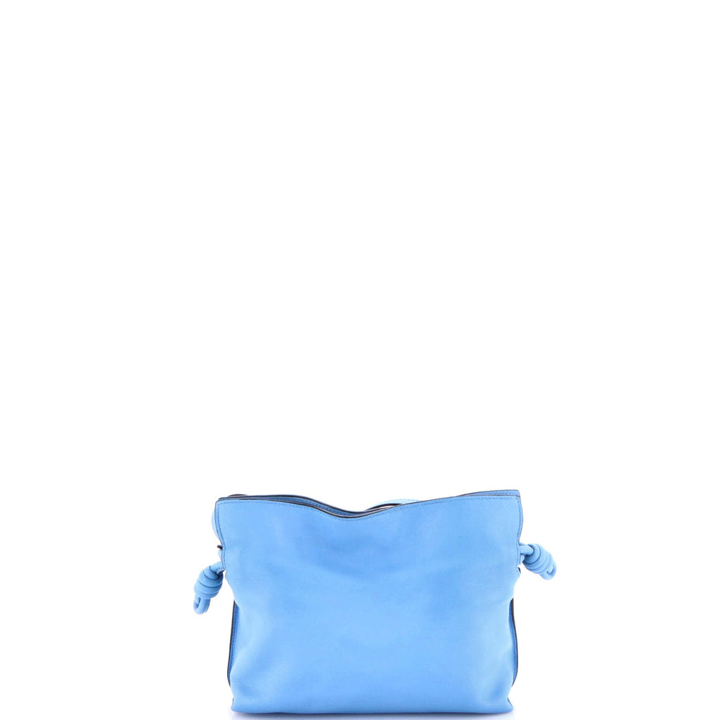 Flamenco Knot Clutch Leather Mini