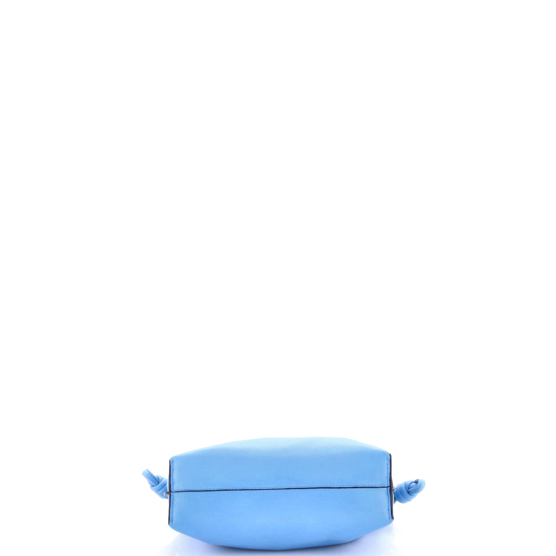 Flamenco Knot Clutch Leather Mini