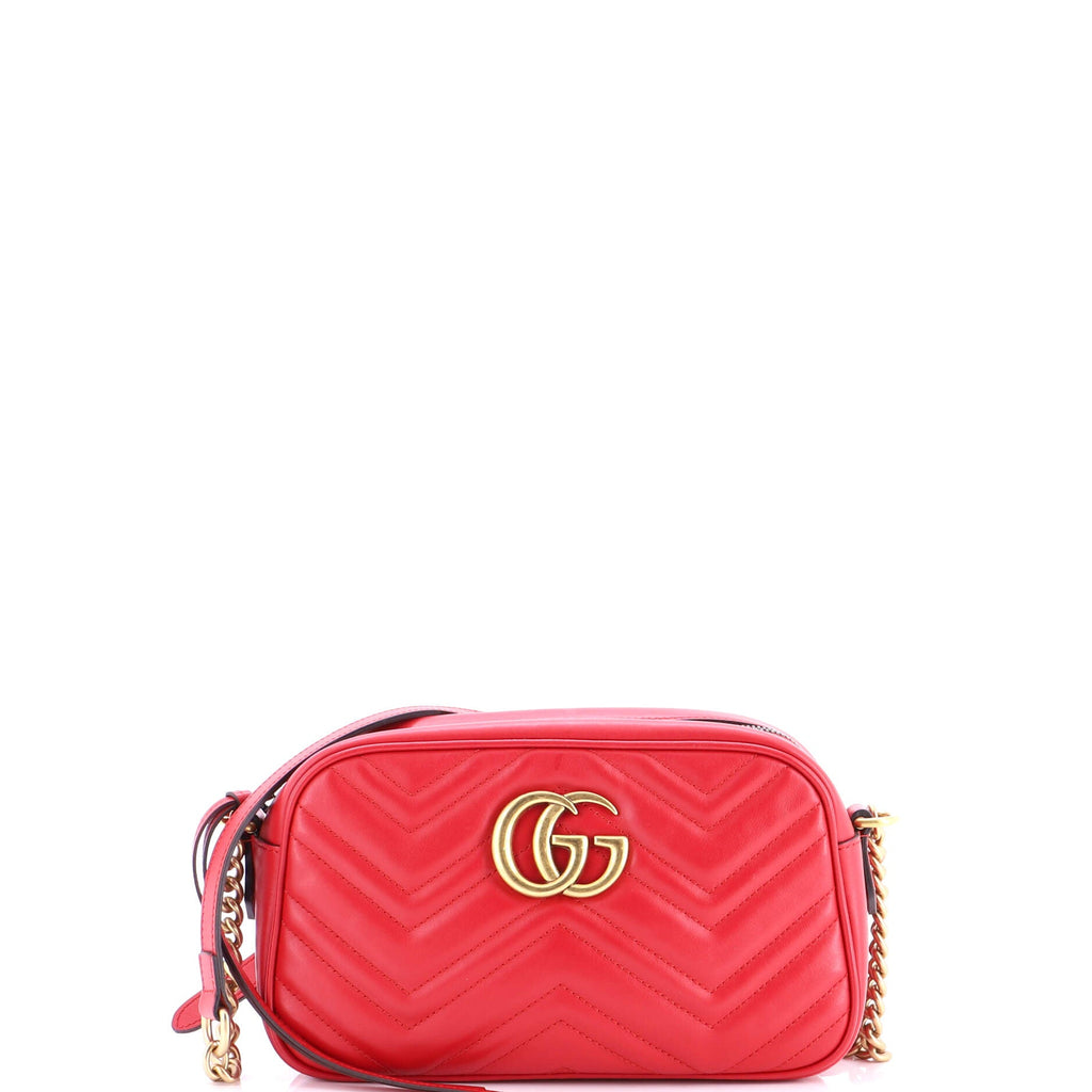 GG Marmont Shoulder Bag Matelasse Leather Small