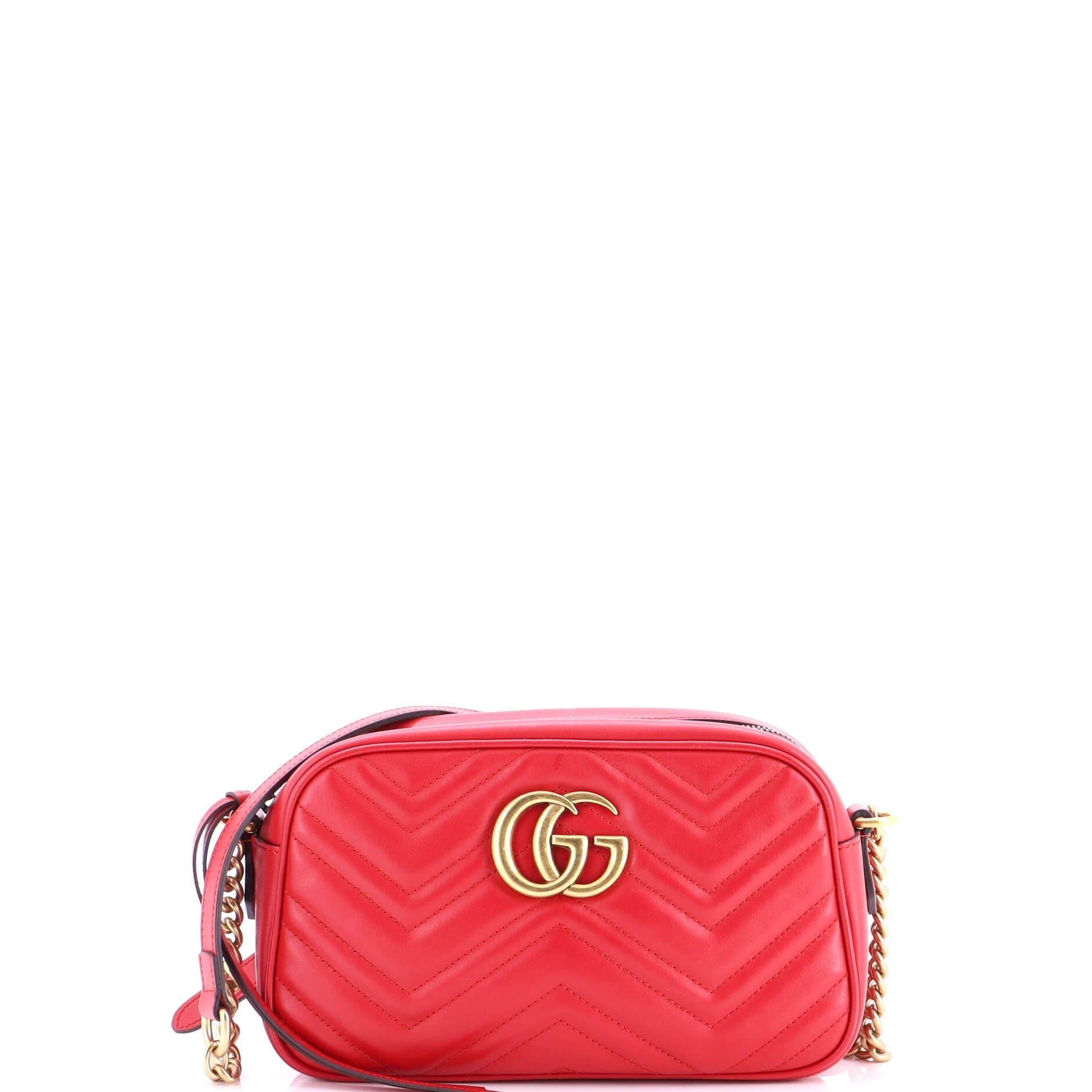 GG Marmont Shoulder Bag Matelasse Leather Small