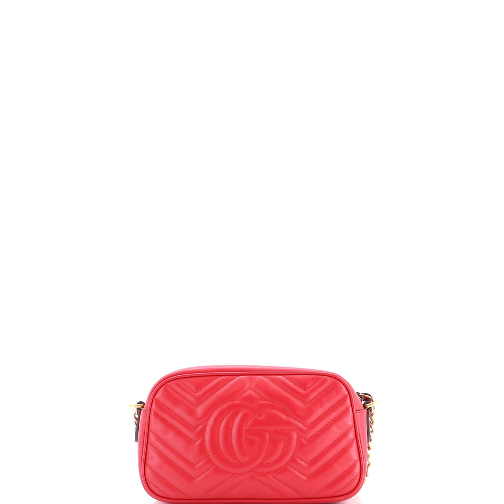 GG Marmont Shoulder Bag Matelasse Leather Small