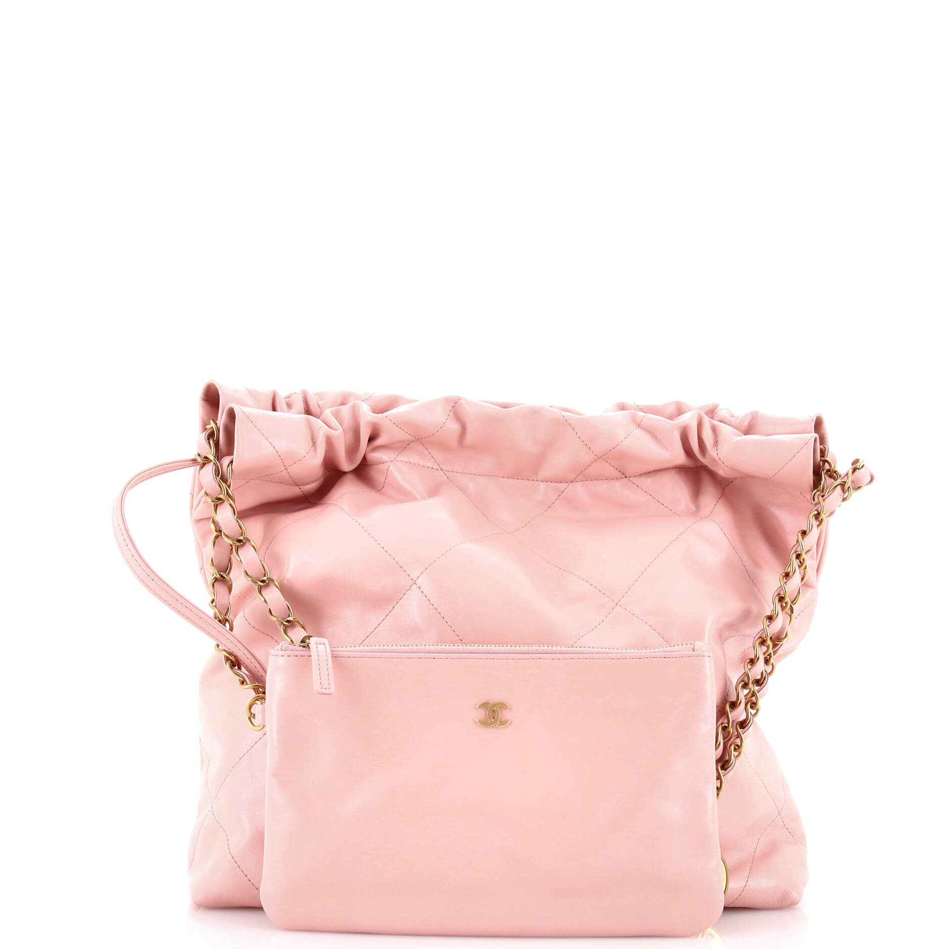 22 Chain Hobo Quilted Calfskin Small