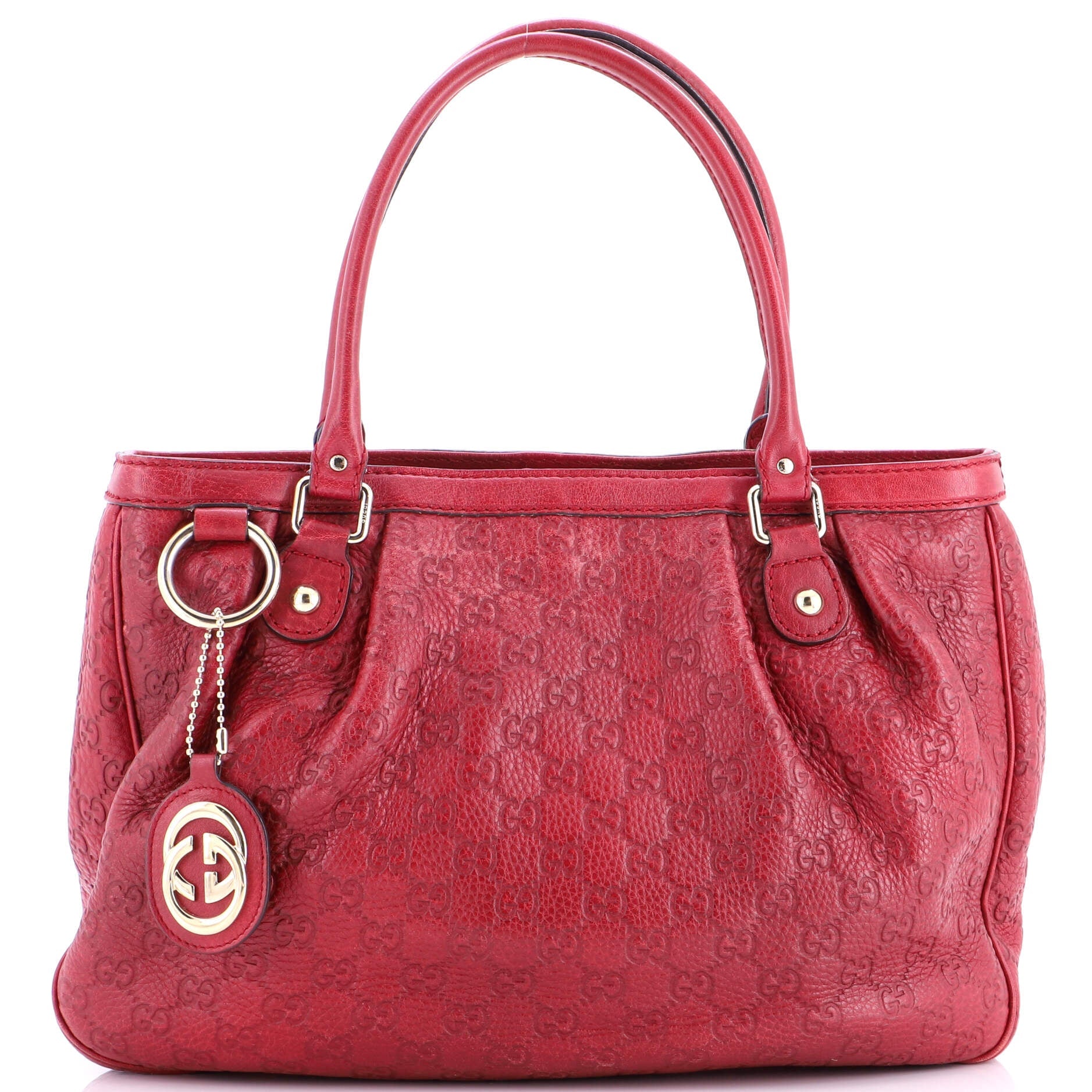 Sukey Top Handle Tote Guccissima Leather Medium