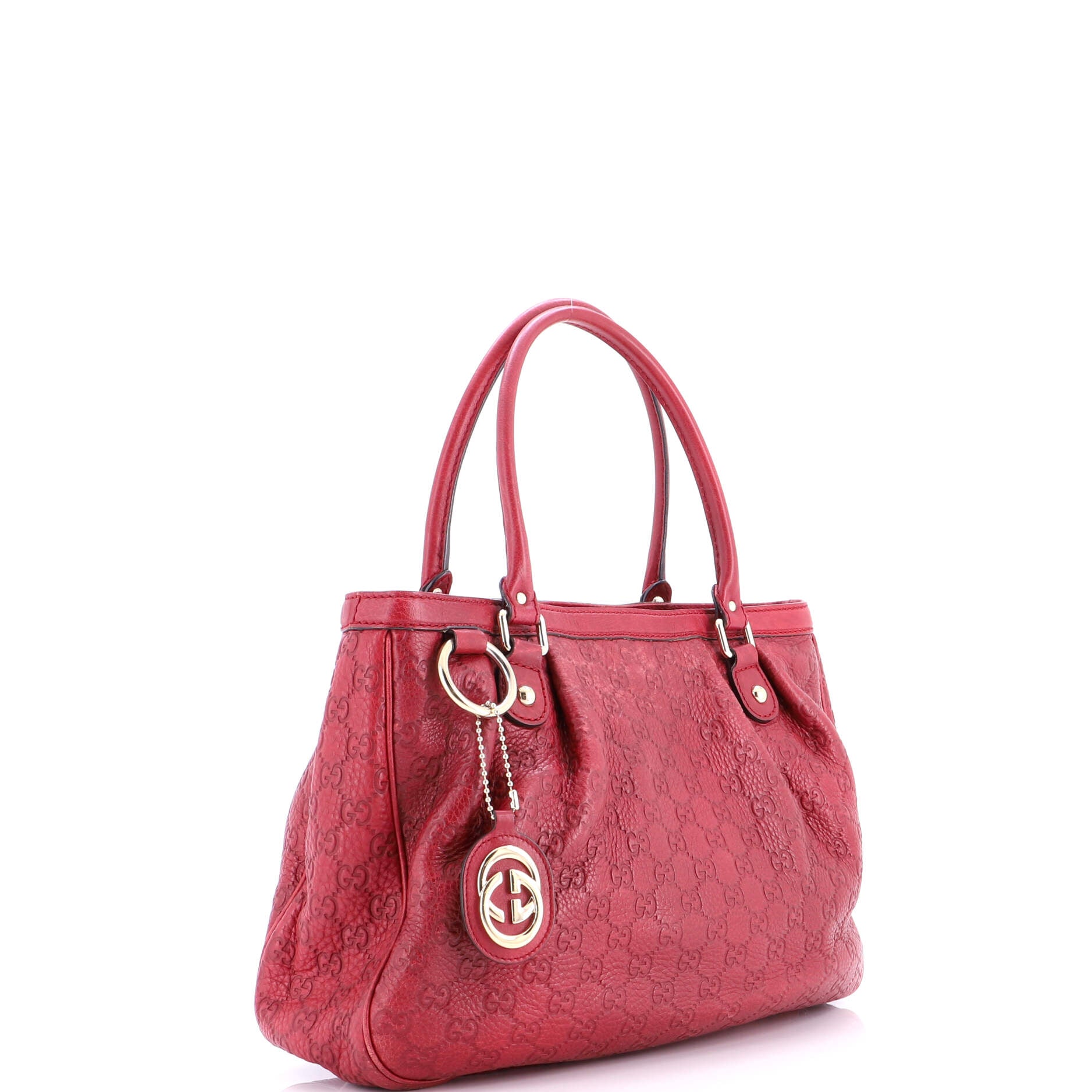 Sukey Top Handle Tote Guccissima Leather Medium