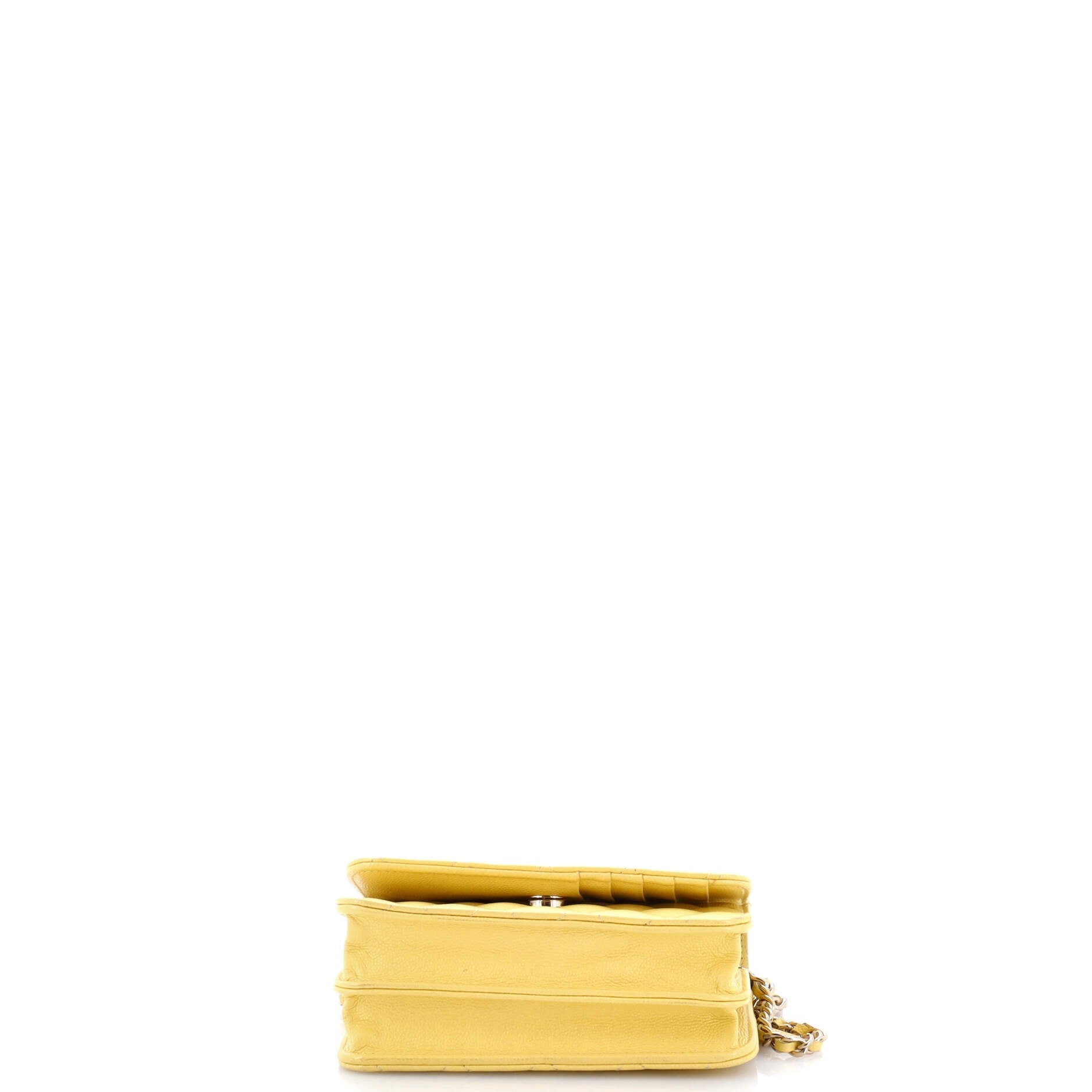 Wallet on Chain Quilted Caviar Mini