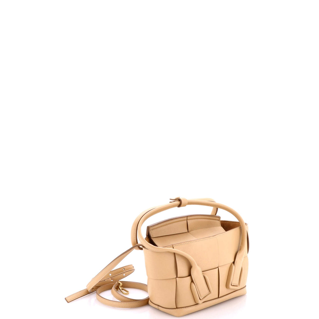 Arco Bag Maxi Intrecciato Leather Mini