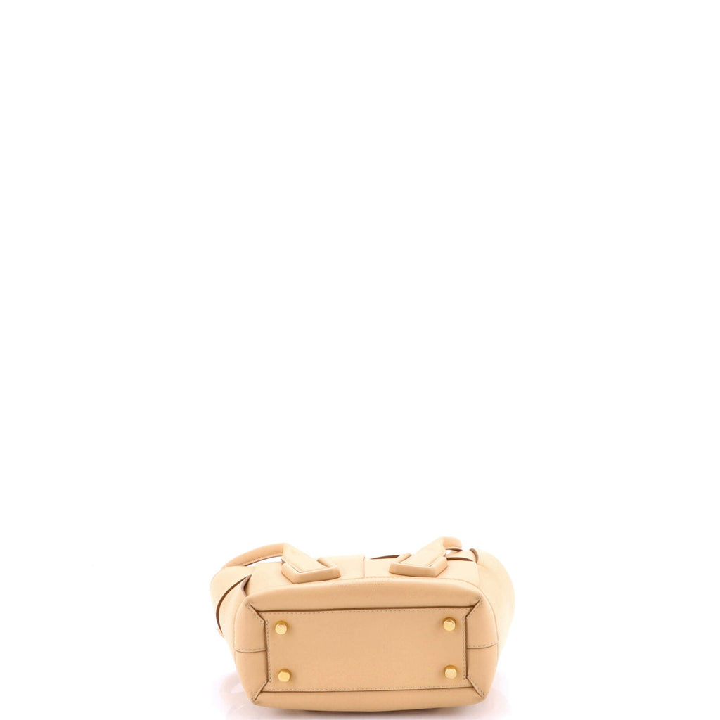 Arco Bag Maxi Intrecciato Leather Mini