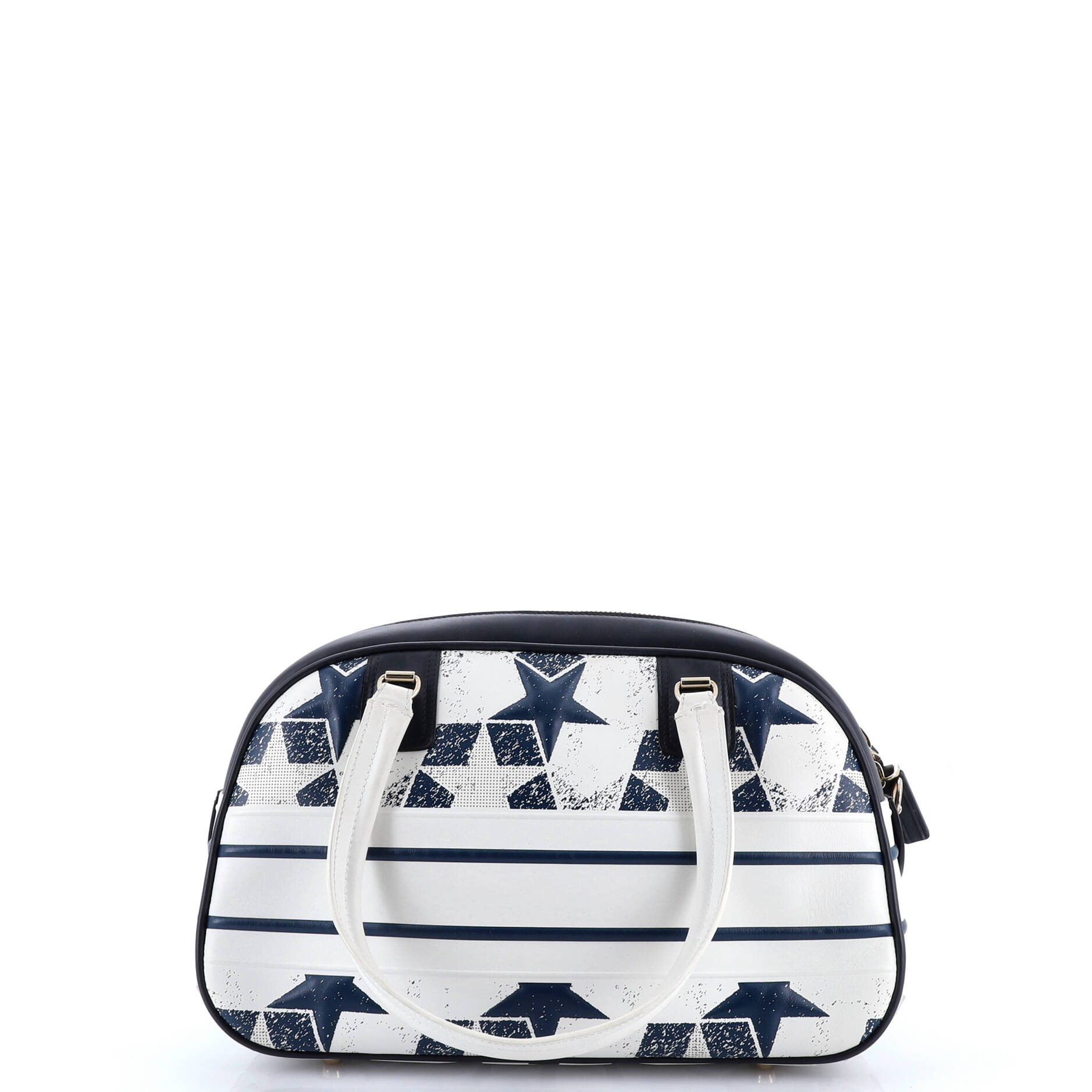 Vibe Zip Bowling Bag Printed Star Embossed Leather Medium