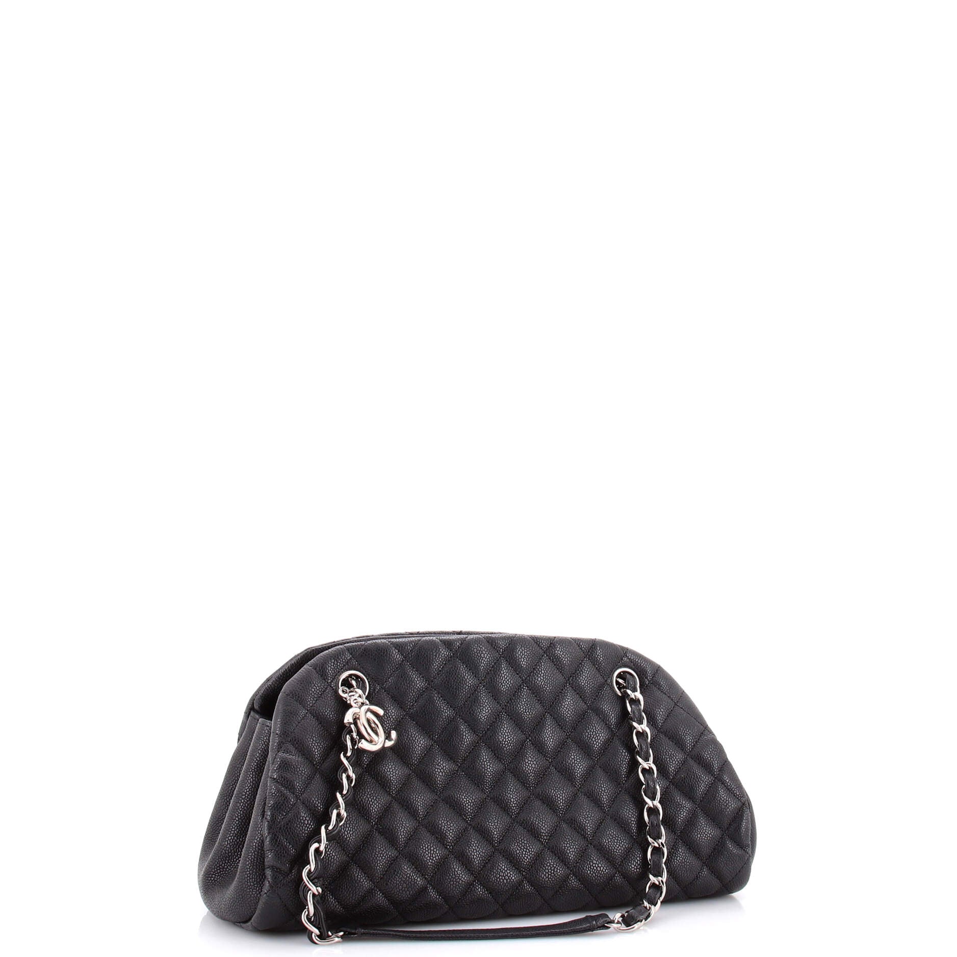 Just Mademoiselle Bag Quilted Caviar Medium