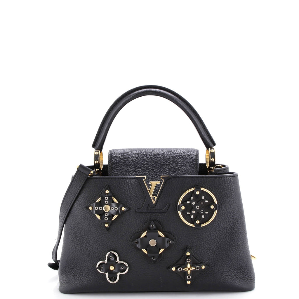Capucines Bag Leather with Embellished Detail PM
