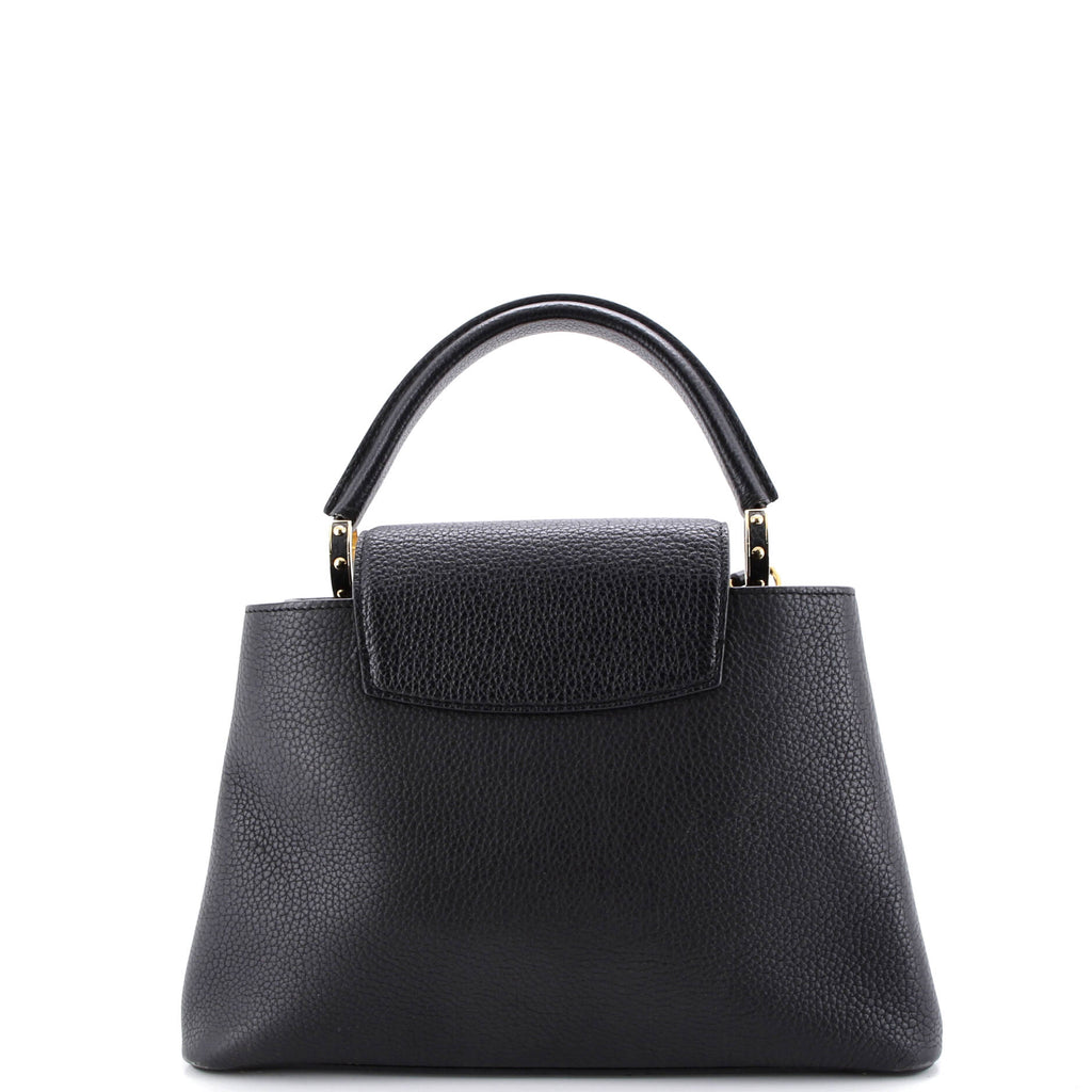 Capucines Bag Leather with Embellished Detail PM