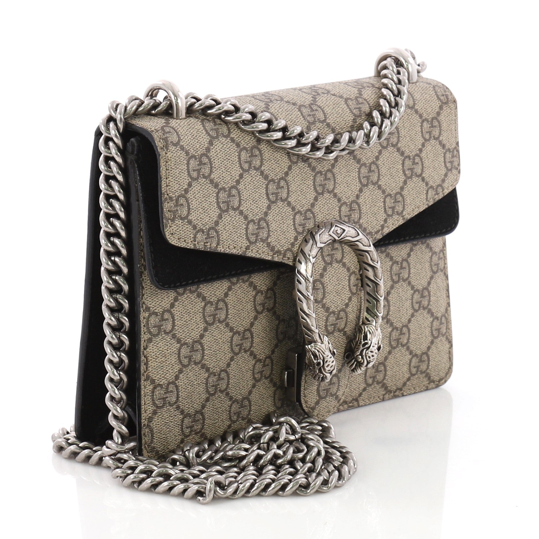 Dionysus Handbag GG Coated Canvas Mini